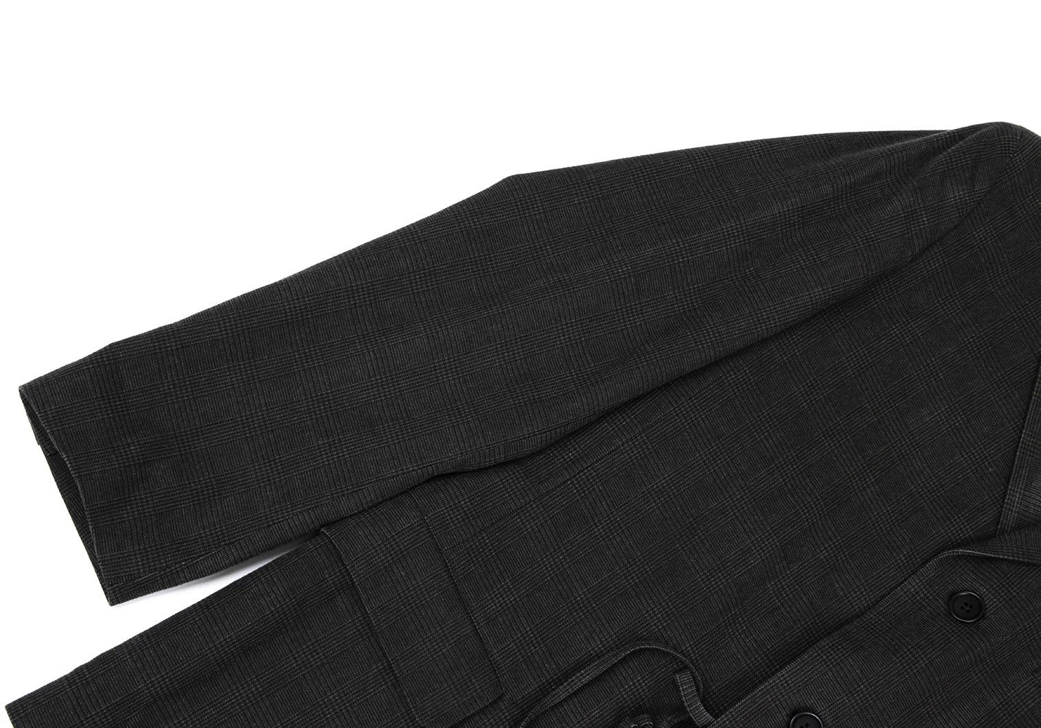 Yohji Yamamoto Yohji Yamamoto Cotton Glen Check Blazer Size US S / EU 44-46 / 1 - 6 Thumbnail