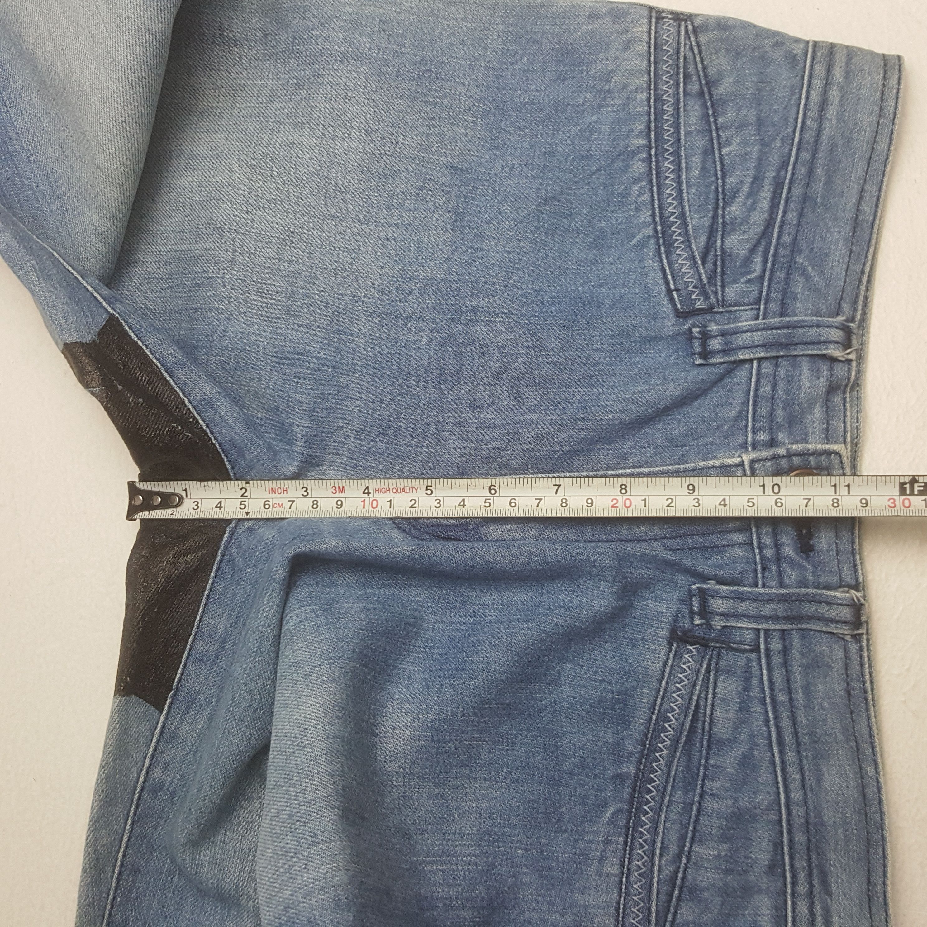 Hysteric Glamour × Japanese Brand × Vintage Vintage Hysteric Glamour Japanese Custom Art Bootcut Jeans Size US 27 - 8 Thumbnail