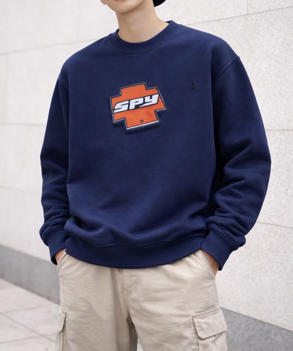 Vintage 90s SPY OPTIC Big Logo Skate Sweatshirt