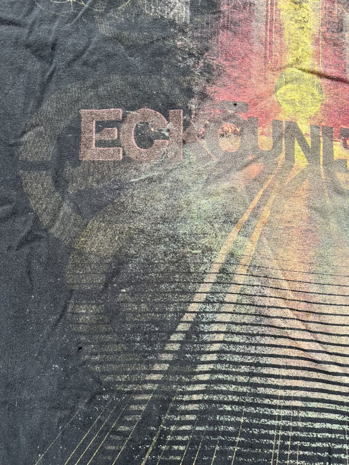 Ecko Unltd. Ecko unltd. Faded Black Affliction Tee Shirt Size US XL / EU 56 / 4 - 3 Thumbnail