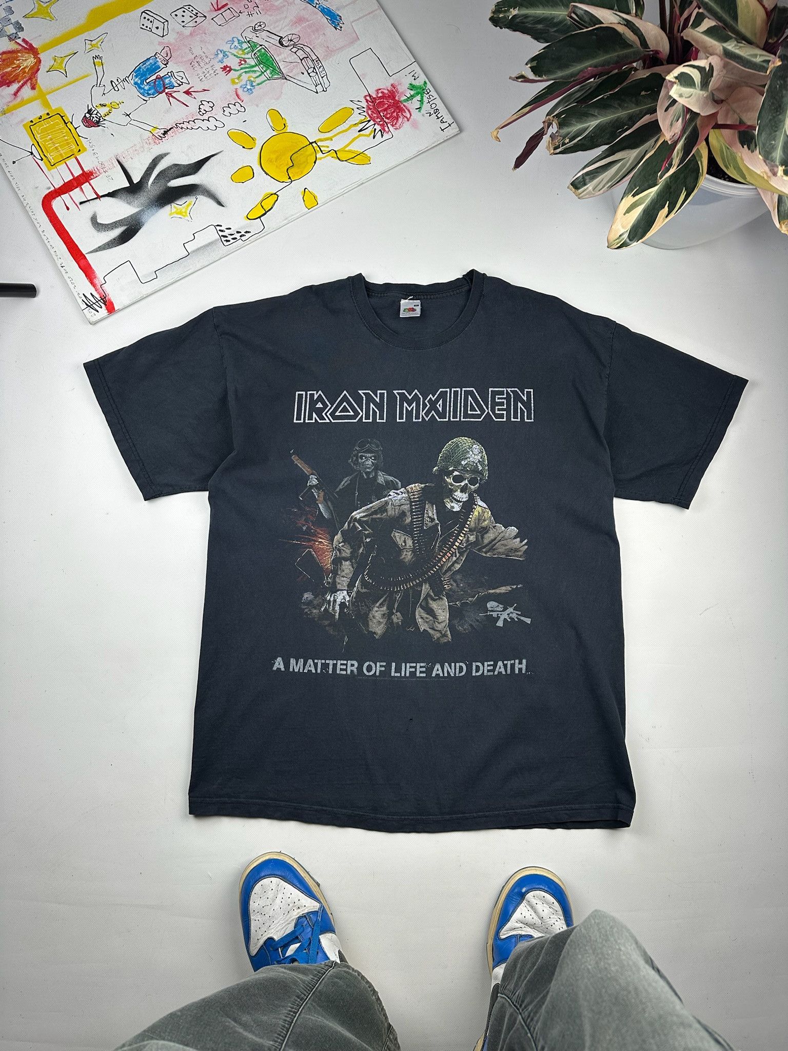 Iron Maiden Vintage Iron Maiden T-Shirt Size US XL / EU 56 / 4 - 1 Thumbnail