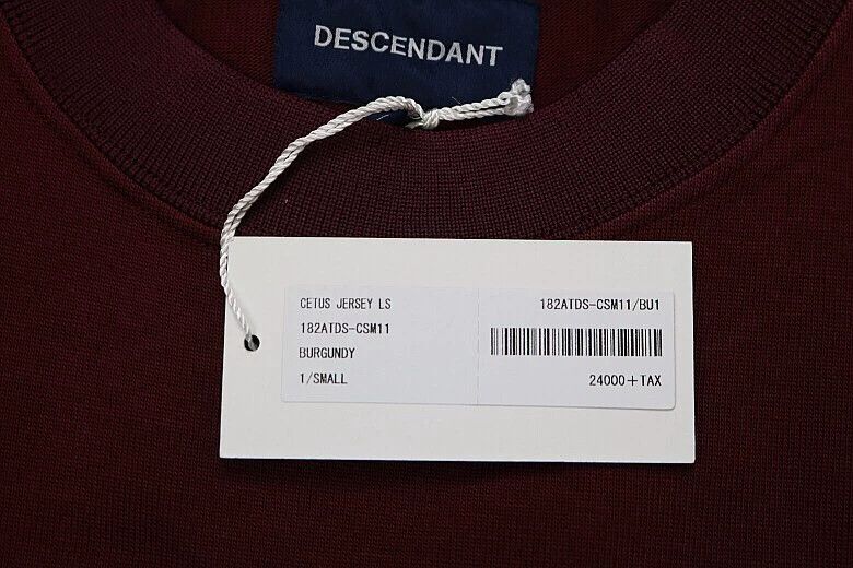 Descendant DESCENDANT CETUS LS Striped Wine Red Oversized 18AW Size US S / EU 44-46 / 1 - 5 Thumbnail