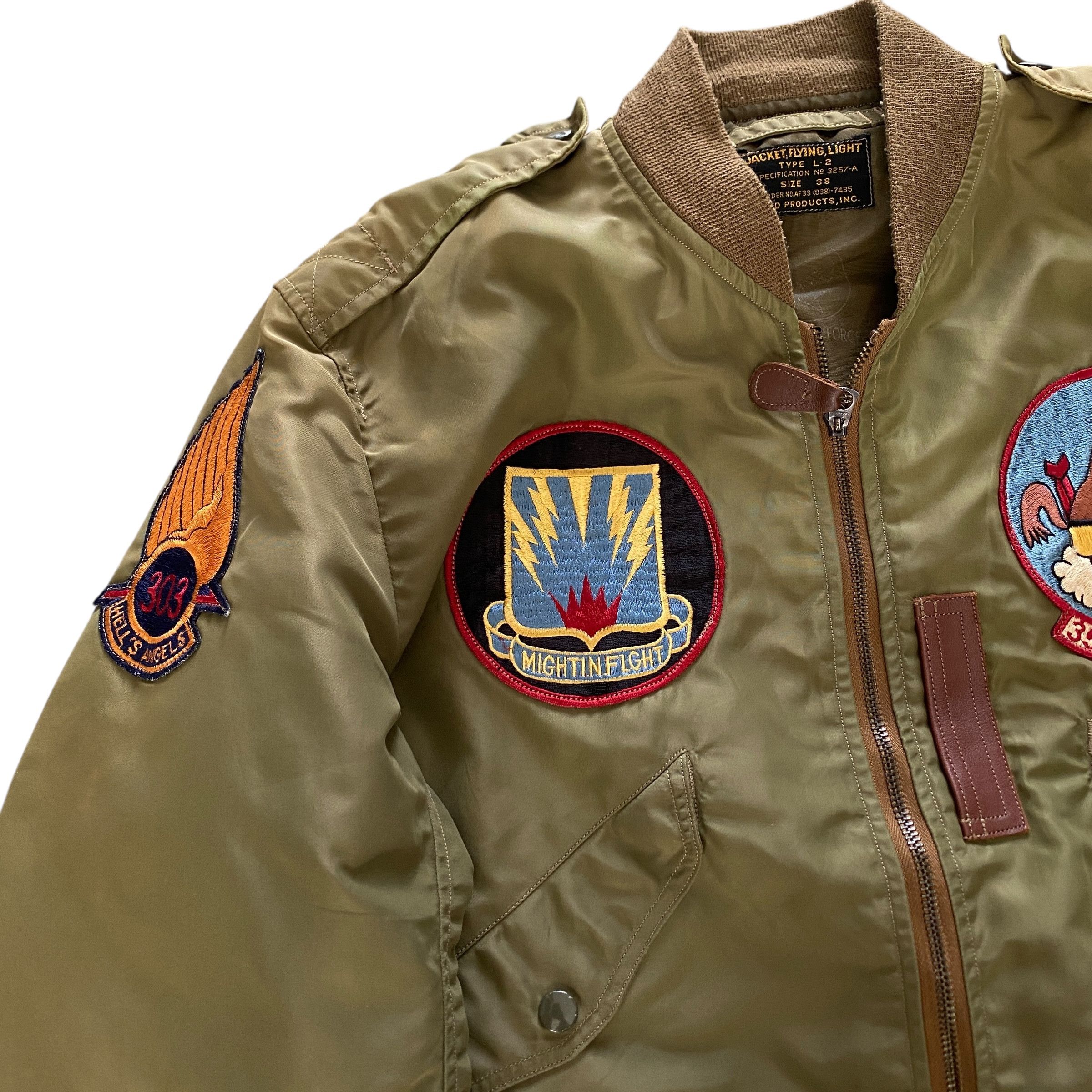 Buzz Rickson's Buzz Ricksons Reed Production Bombs Hell Angels L2A jacket Size US M / EU 48-50 / 2 - 5 Thumbnail