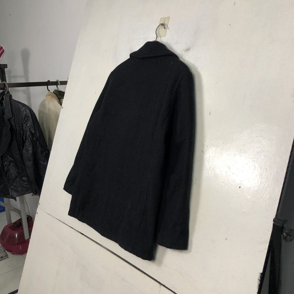 Japanese Brand 📌Vintage Wool Peacoat Usa Double Breast Issey Miyake Size US L / EU 52-54 / 3 - 12 Thumbnail