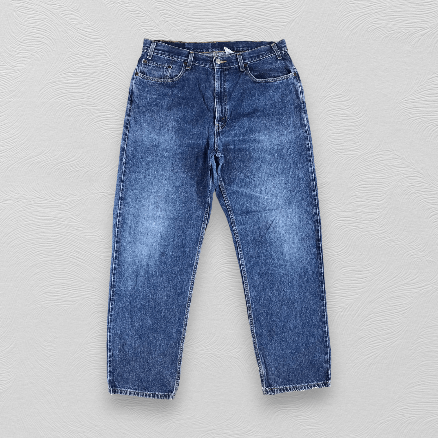 Levi's Vintage Levis 901 Jeans Blue Wash Denim KJ1103 Size US 37 - 1 Thumbnail