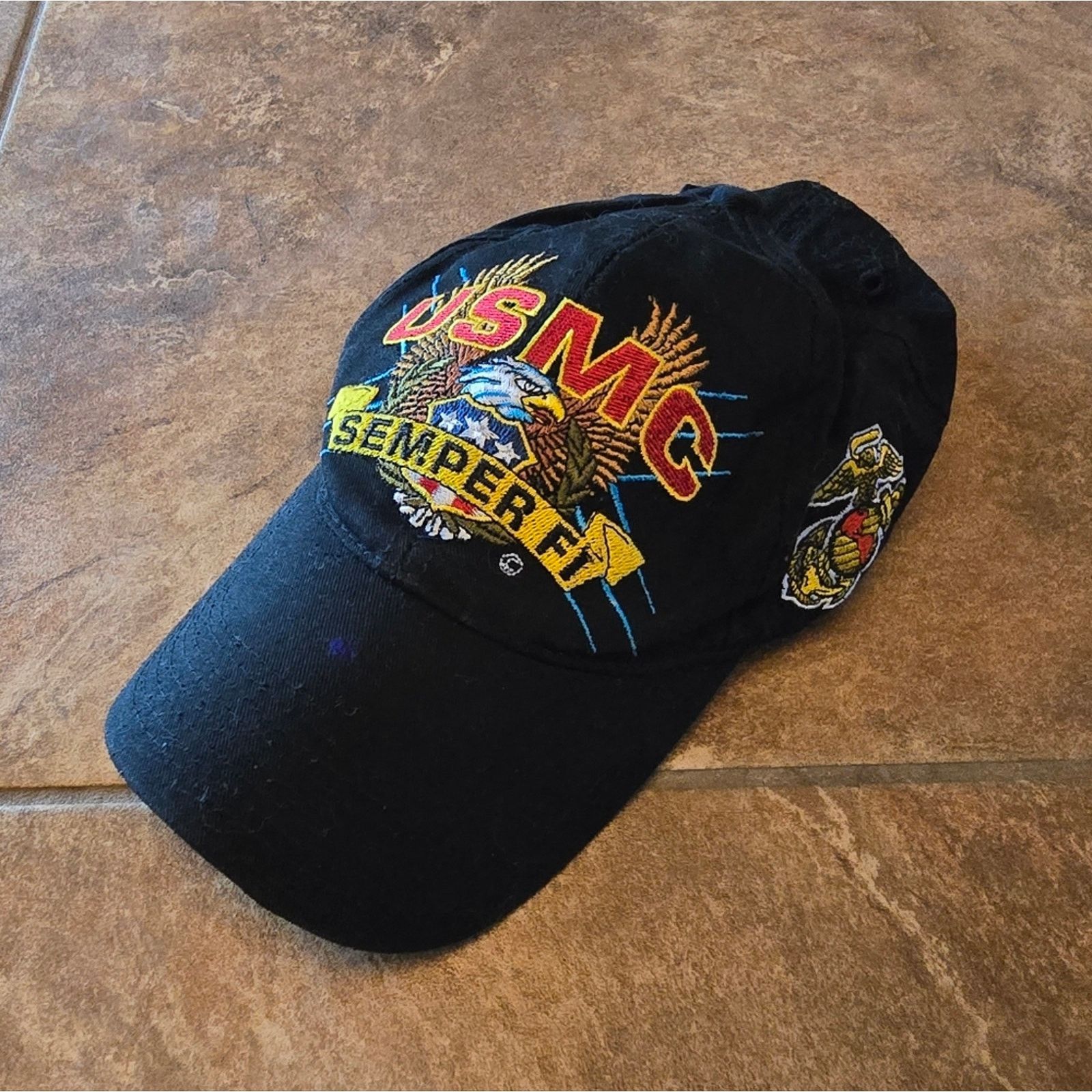 Other Black | CSI | USMC Semper Fi Baseball Hat Size ONE SIZE - 1 Thumbnail