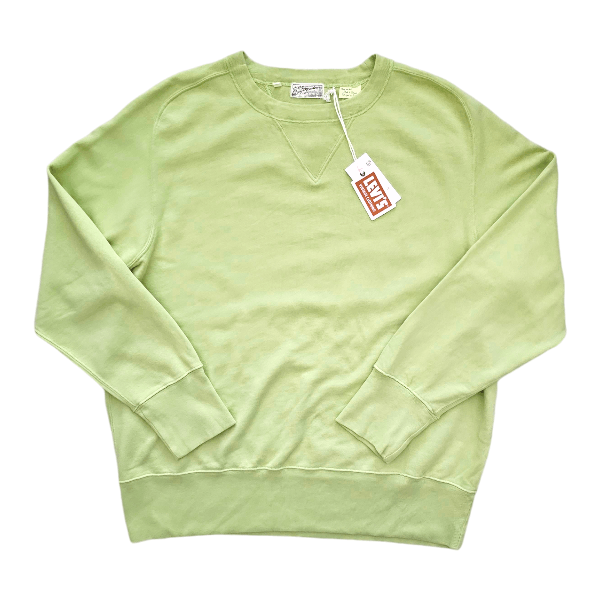 Levi's Vintage Clothing Levi's Vintage Clothing Bay Meadows Sweatshirt Green SS20 Size US XL / EU 56 / 4 - 1 Thumbnail