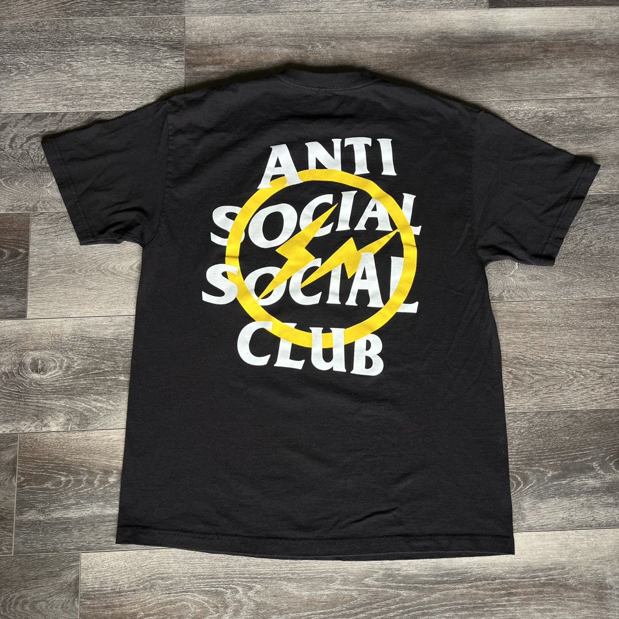 Anti Social Social Club × Fragment Design Anti Social Social Club x Fragment Design 2019 Logo T Shirt Size US L / EU 52-54 / 3 - 1 Thumbnail