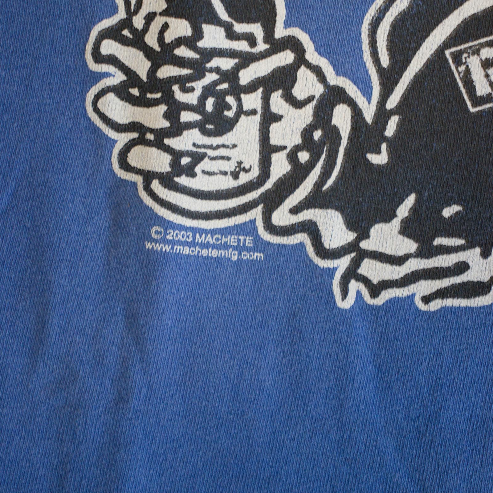 Vintage 2003 Rancid Blue Bottle Tee Size US M / EU 48-50 / 2 - 3 Thumbnail