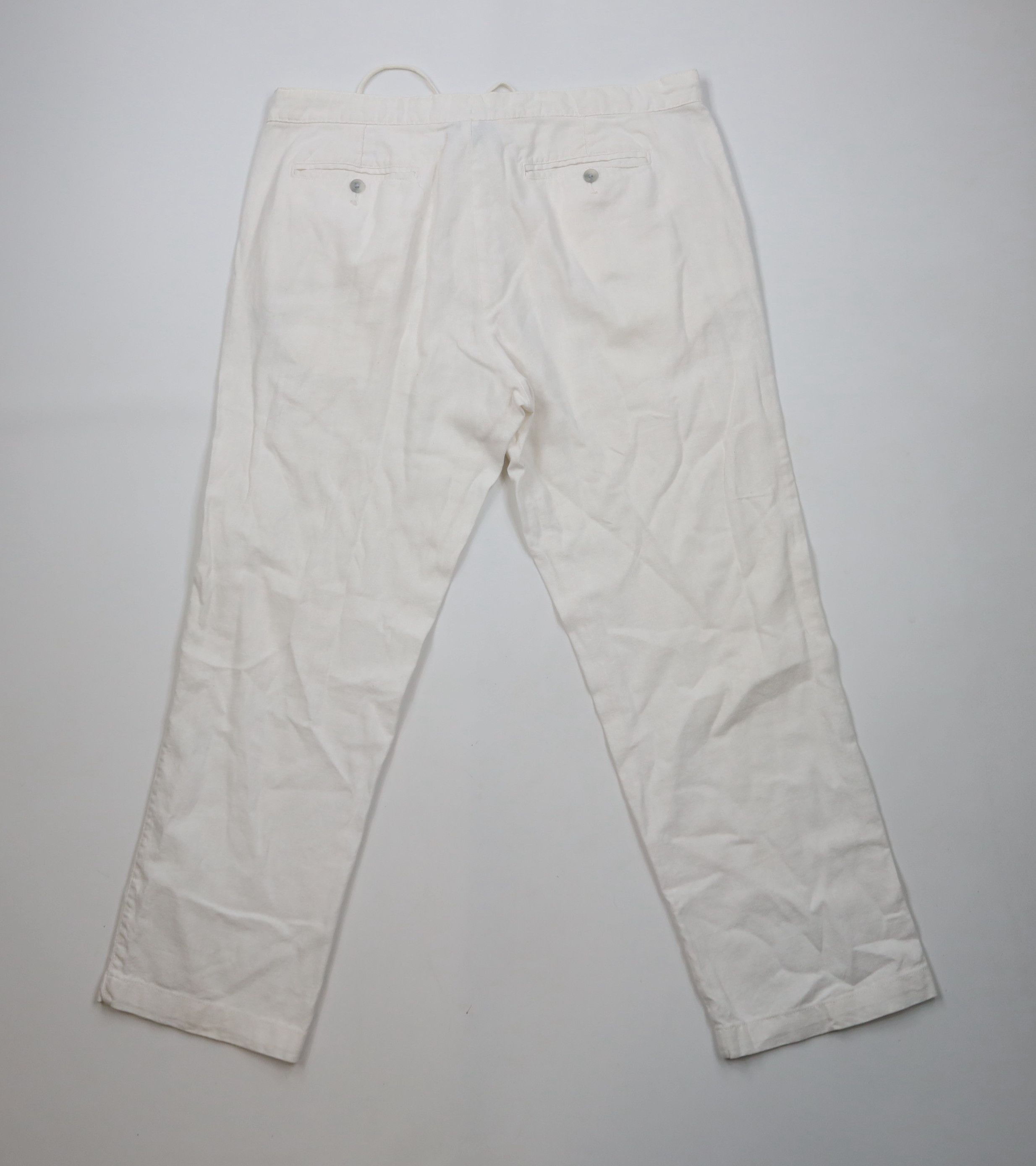 Vintage Vintage Y2K Streetwear Blend Wide Leg Harem Pants White Size US 38 / EU 54 - 9 Thumbnail