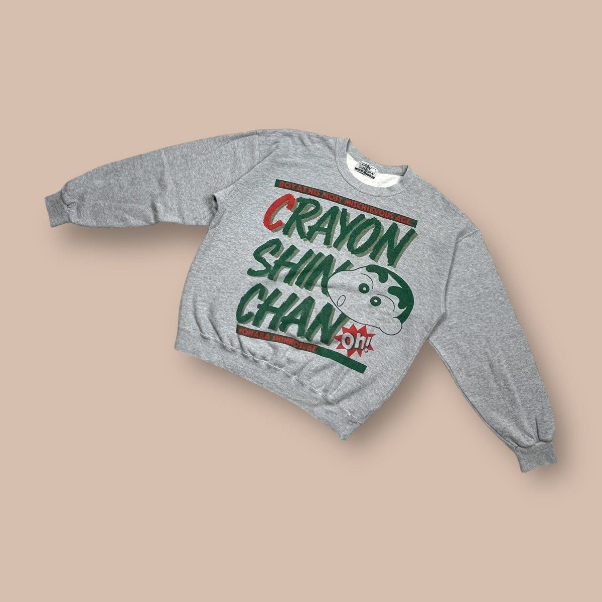 Anime Vintage90's Crayon Shin Chan Sweatshirt Size US L / EU 52-54 / 3 - 1 Thumbnail