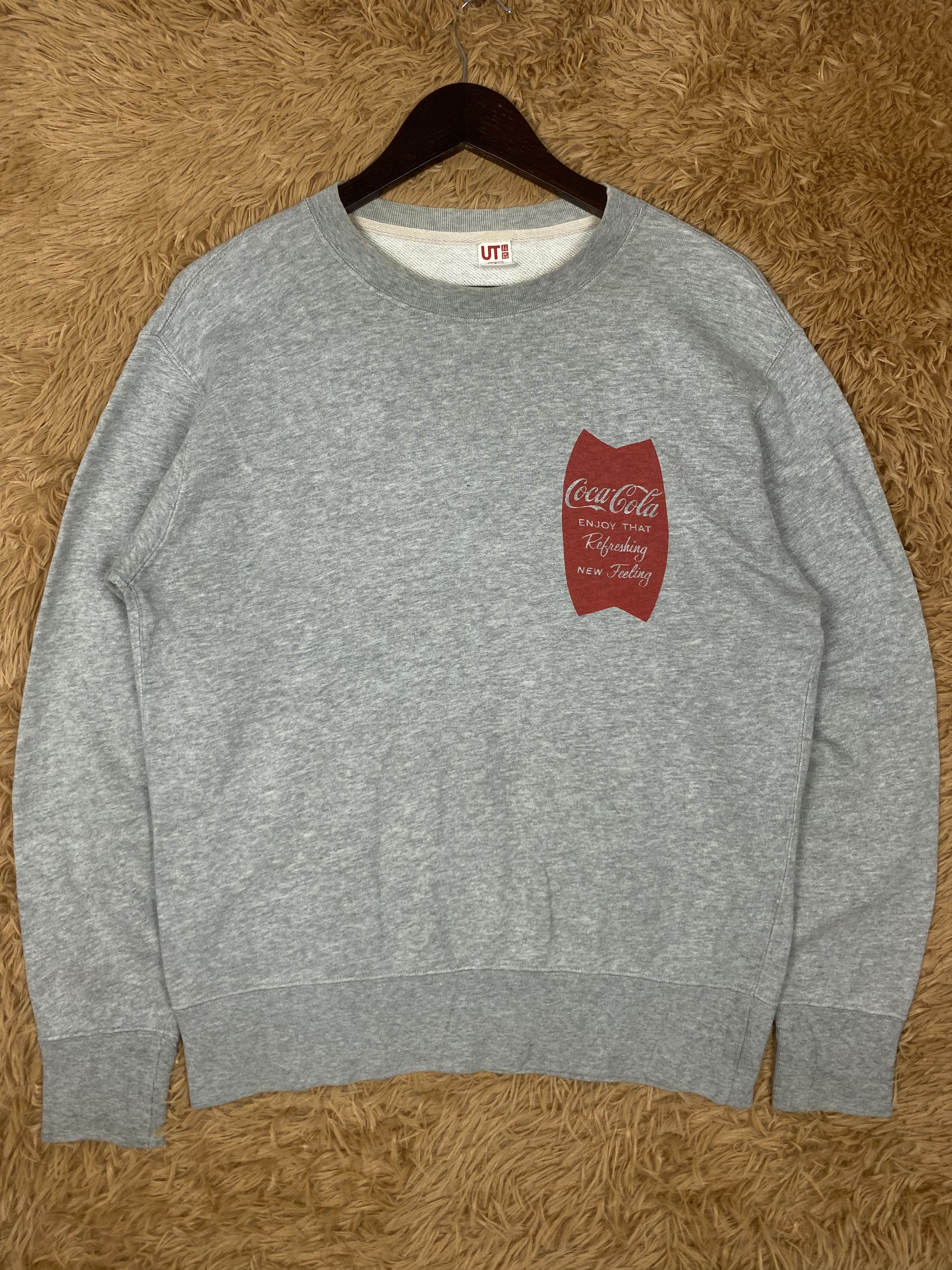 Uniqlo Vintage Uniqlo X Coca Cola Sweatshirts PS0213 Size US S / EU 44-46 / 1 - 1 Thumbnail