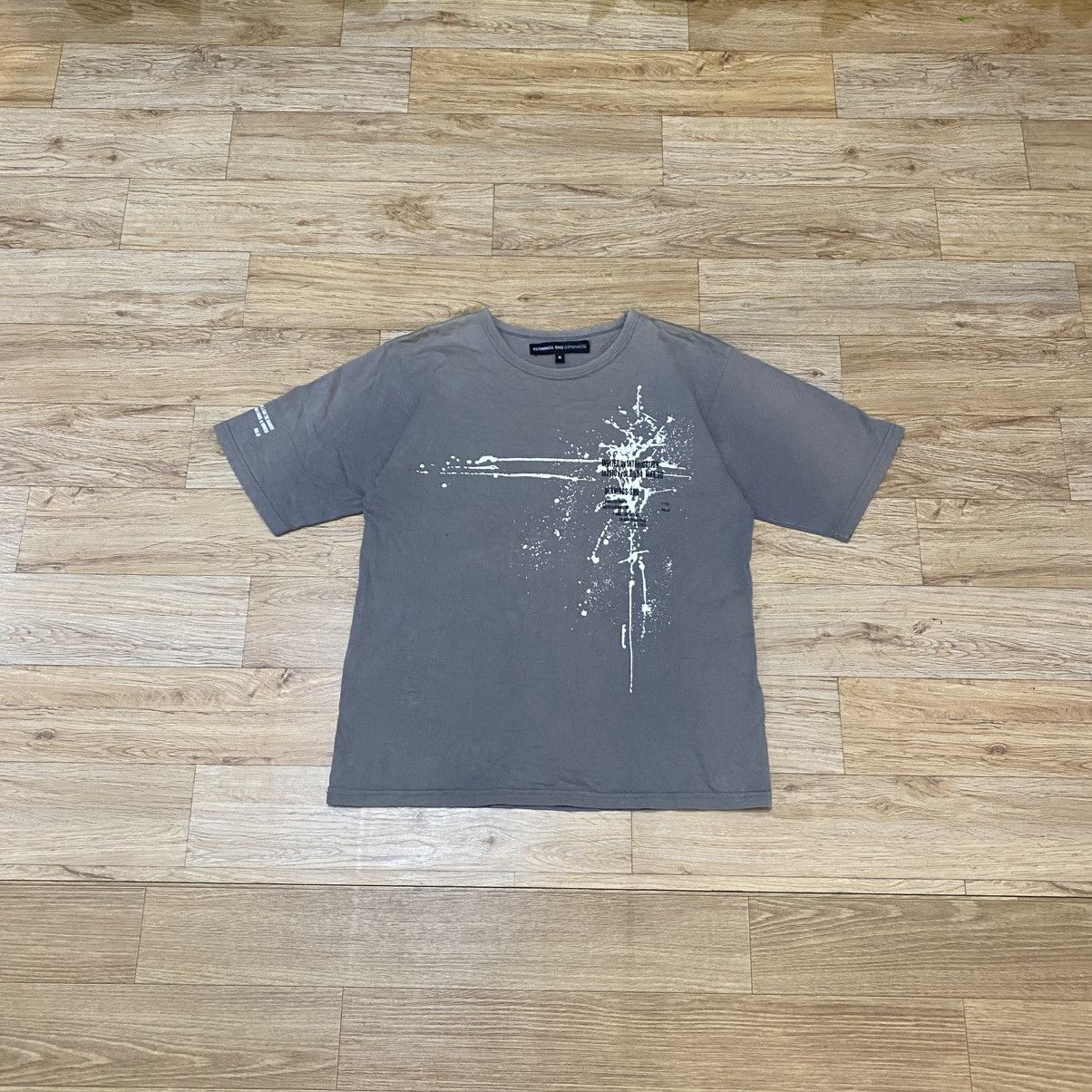 BERNINGS SHO 2000s Burnings Sho Inveted By Intoxication Faded Tee Size US M / EU 48-50 / 2 - 1 Thumbnail