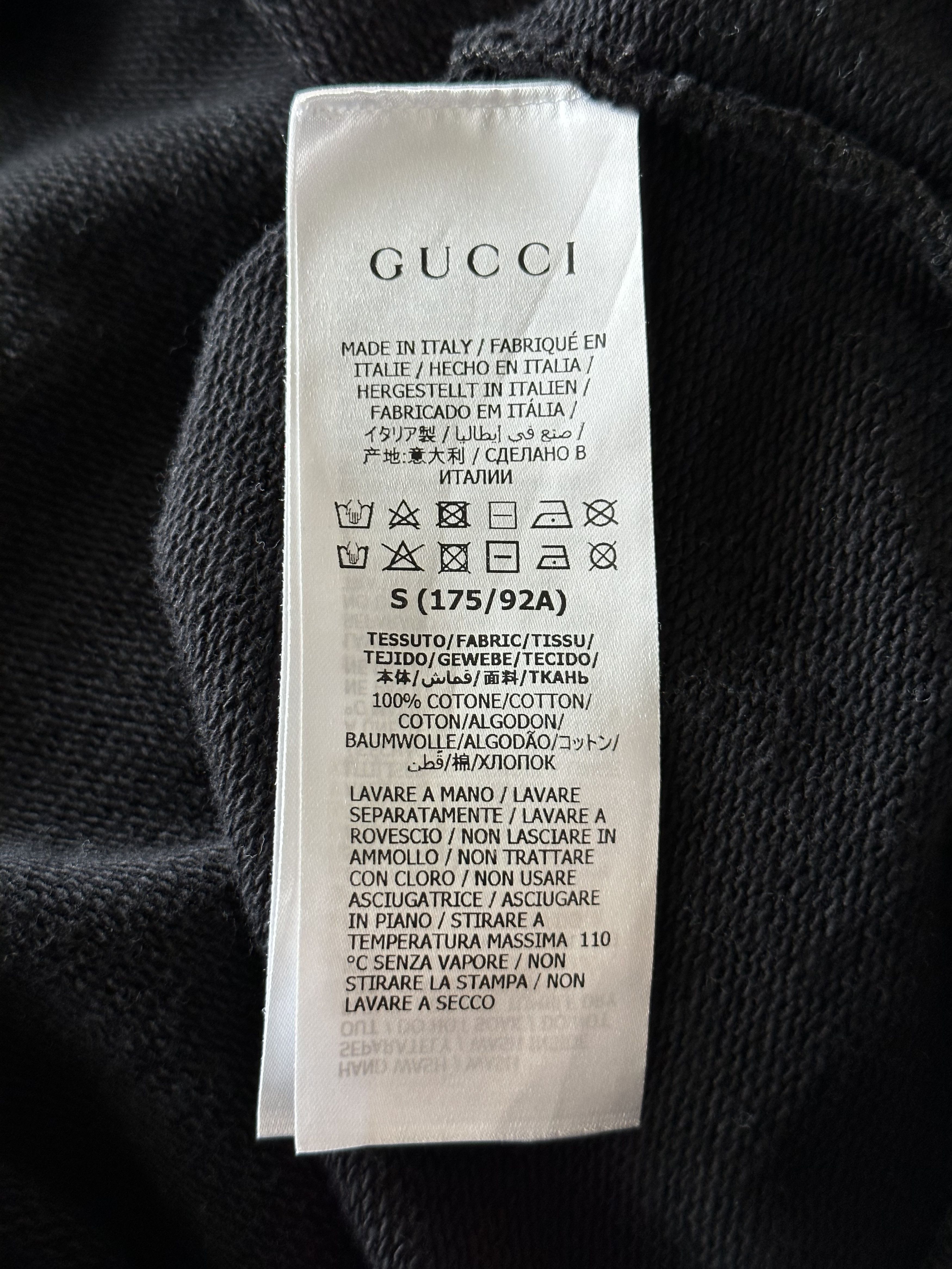 Gucci Gucci Black Multicolor Star GG Logo Hoodie Size US S / EU 44-46 / 1 - 4 Thumbnail