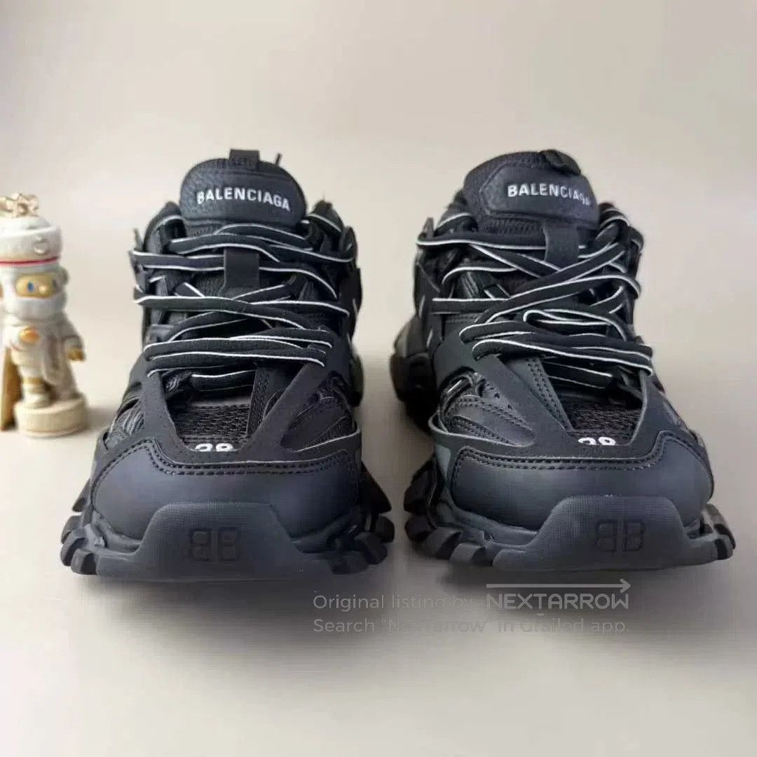 Balenciaga Balenciaga Black Track Casual Sneakers Size 38. Size US 7 / EU 40 - 2 Thumbnail
