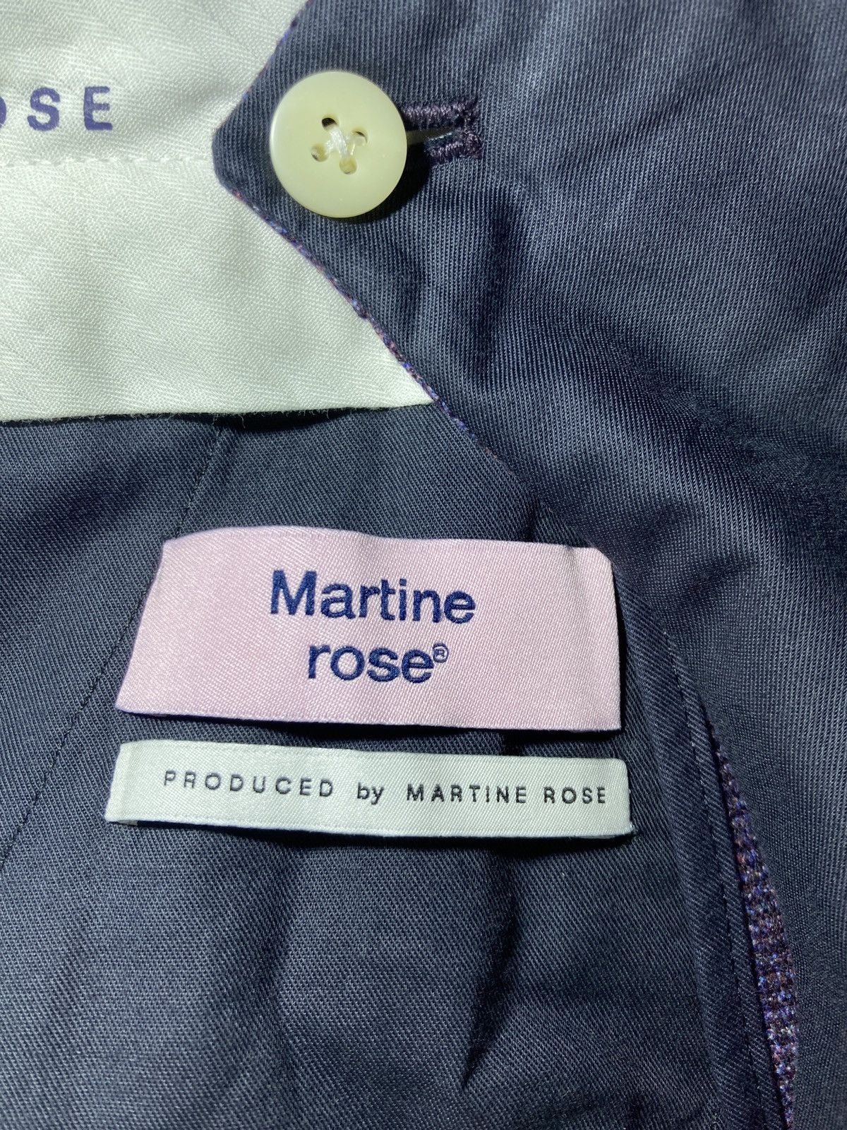 Martine Rose New FW21 Martine Rose Purple Tailored Suit Pants Check 2021 Size US 28 / EU 44 - 4 Thumbnail
