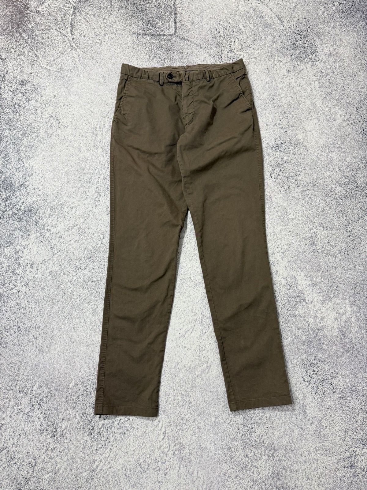 Suitsupply × Vintage Suitsupply Porto Novo Chino Trousers Pants Brown Men’s Size US 34 / EU 50 - 1 Thumbnail