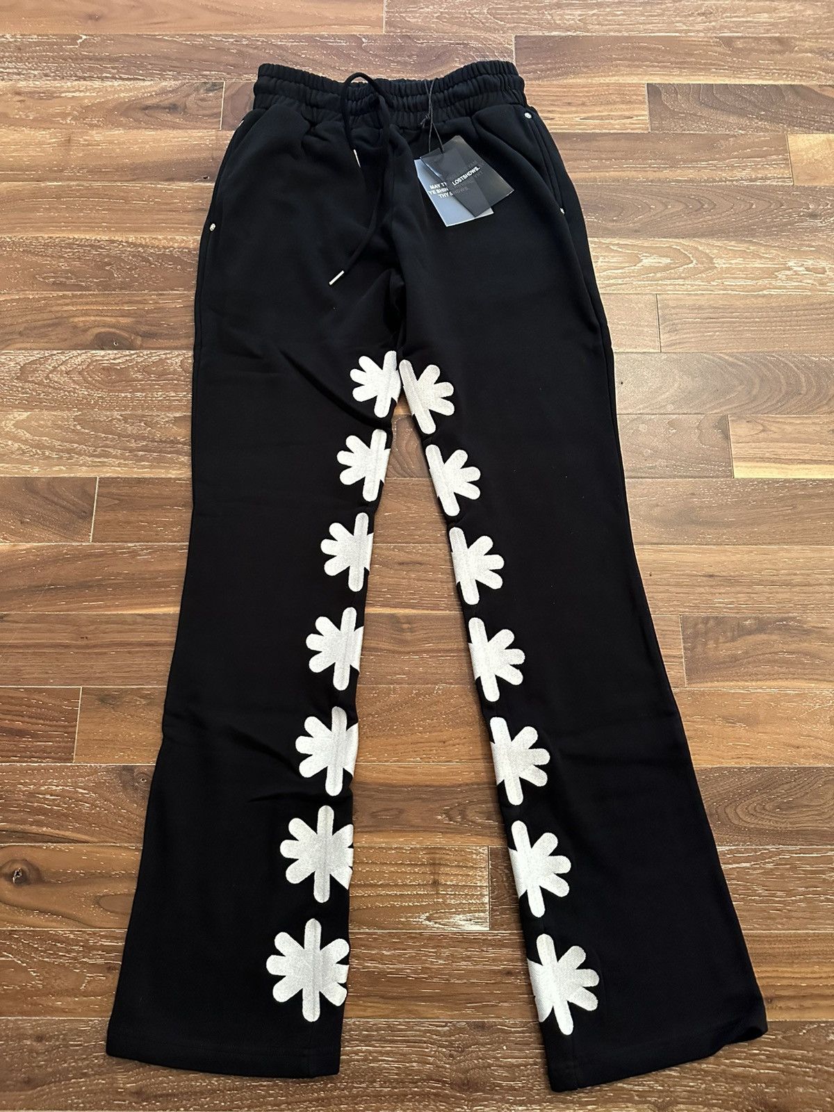 LOSTSHDWS Lostshdws OG Sun logo black sweatpants Size US 36 / EU 52 - 2 Thumbnail