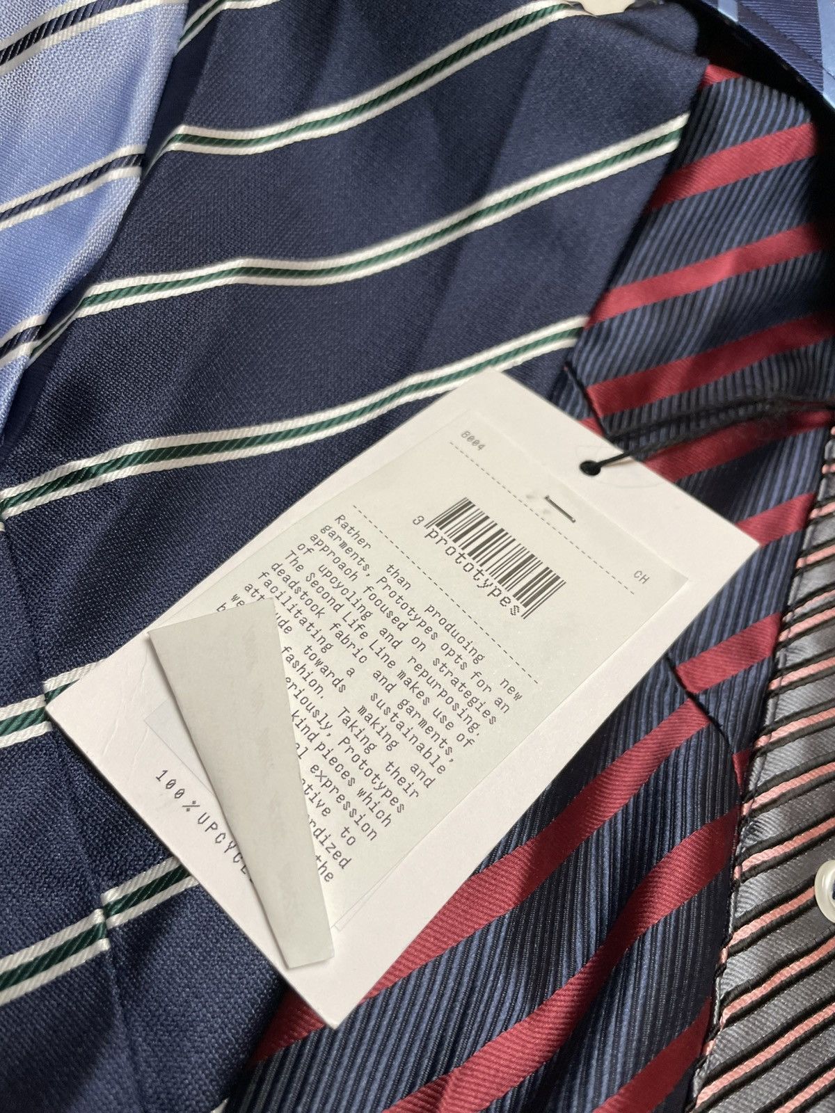 Prototypes Prototypes couture up cycled tie shirt Size US L / EU 52-54 / 3 - 4 Thumbnail