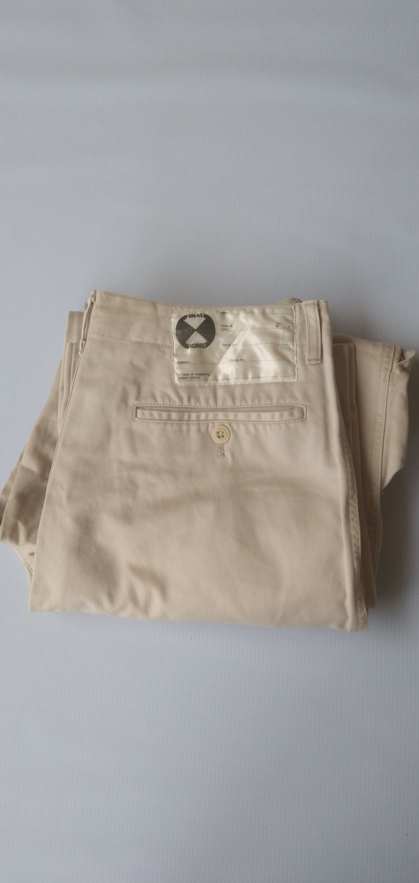 Final Home Final homme wide casual pants Size US 31 - 9 Thumbnail