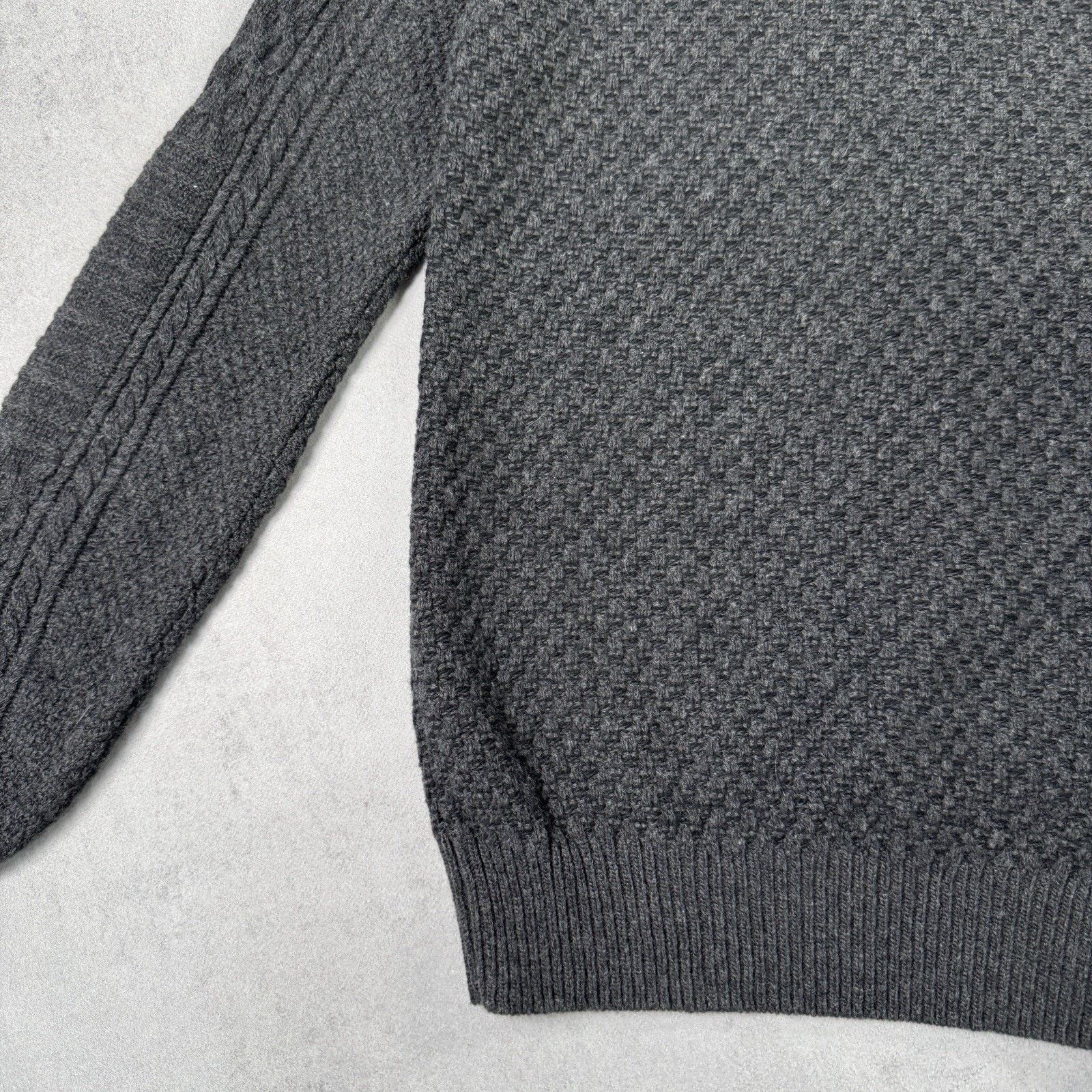 Belstaff Belstaff Men Wool Sweater Grey Size L Large Knit Size US L / EU 52-54 / 3 - 18 Thumbnail