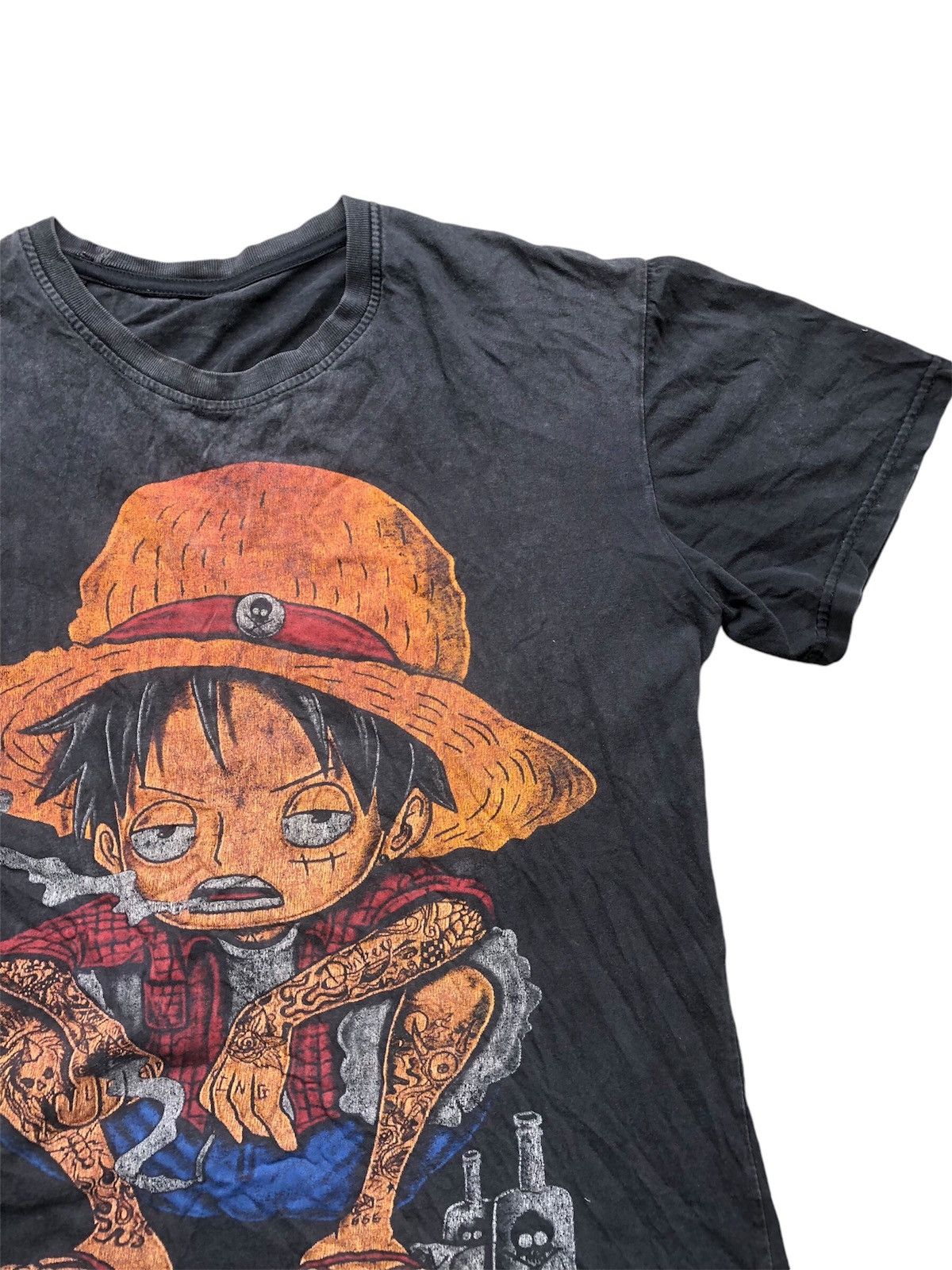 Hysteric Glamour × If Six Was Nine × Le Grande Bleu (L.G.B.) Rare Item Luffy One Piece Stoner Tshirt Rock Punk Style Size US M / EU 48-50 / 2 - 2 Thumbnail