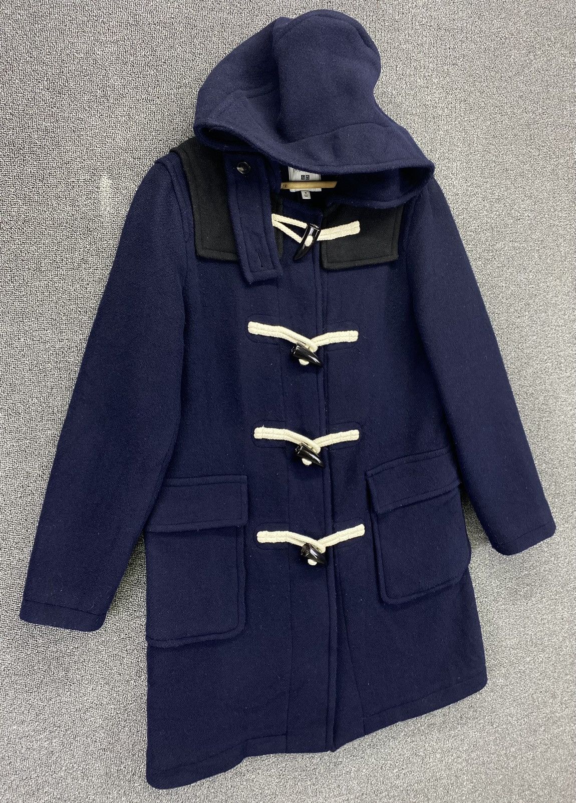 JW Anderson × Uniqlo J.W Anderson x Uniqlo Duffle Coat Wool Long Jacket Size M / US 6-8 / IT 42-44 - 2 Thumbnail