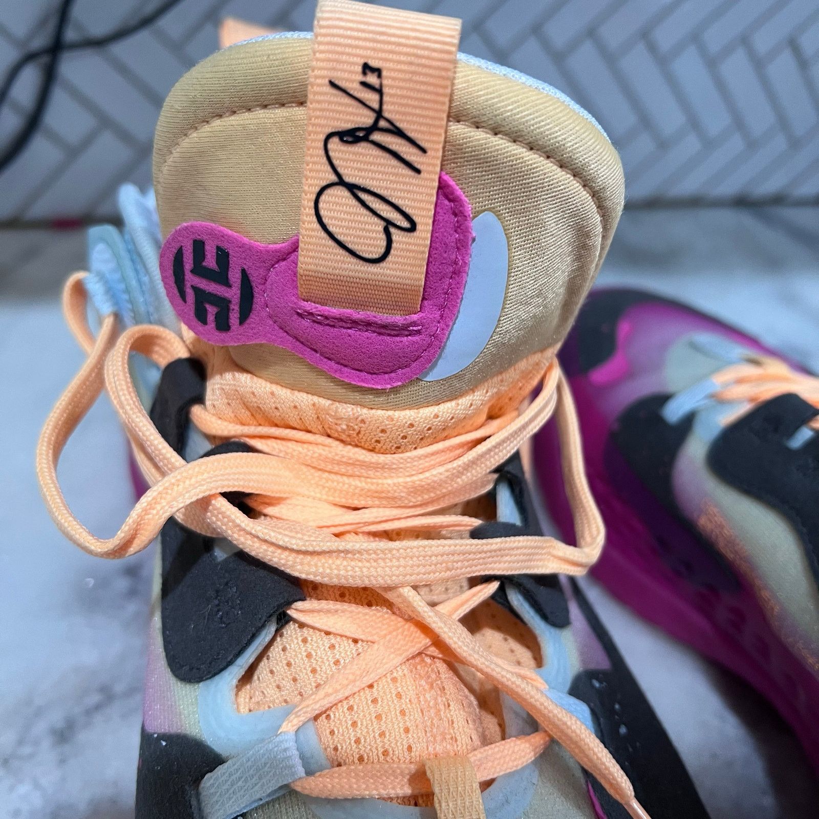 Adidas Adidas Harden Vol. 5 Futurenatural FZ1083 Men’s Size 12 Pink Size US 12 / EU 45 - 6 Thumbnail