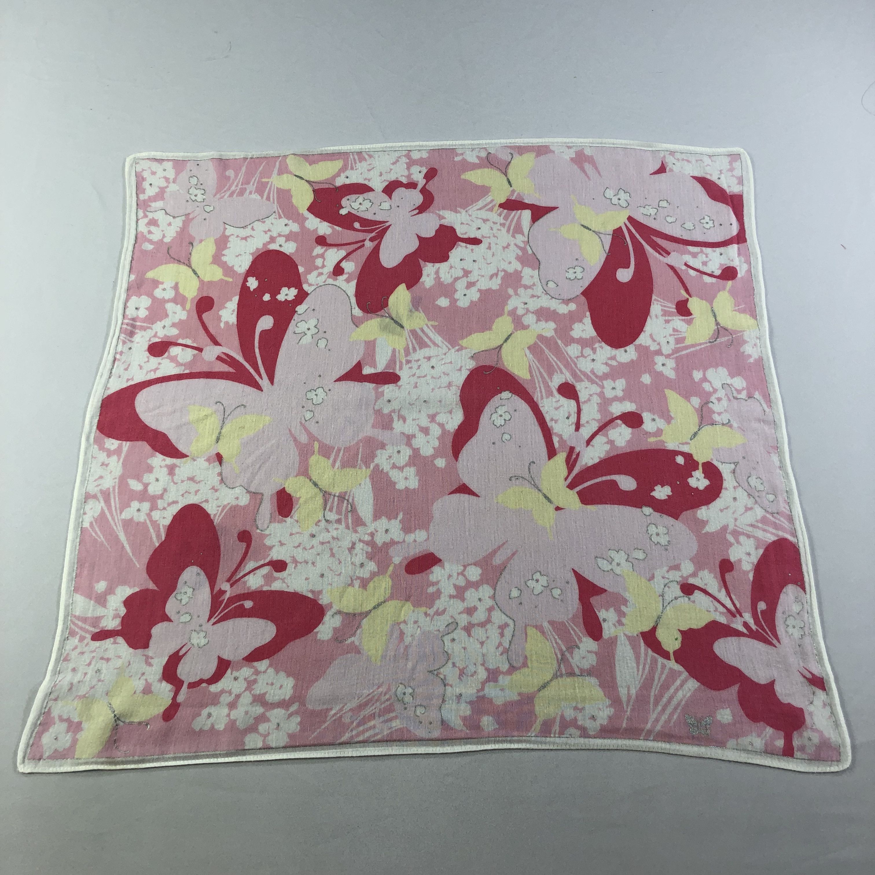Hanae Mori Hanae Mori Handkerchief Neckerchief Bandana H1846 Size ONE SIZE - 1 Thumbnail