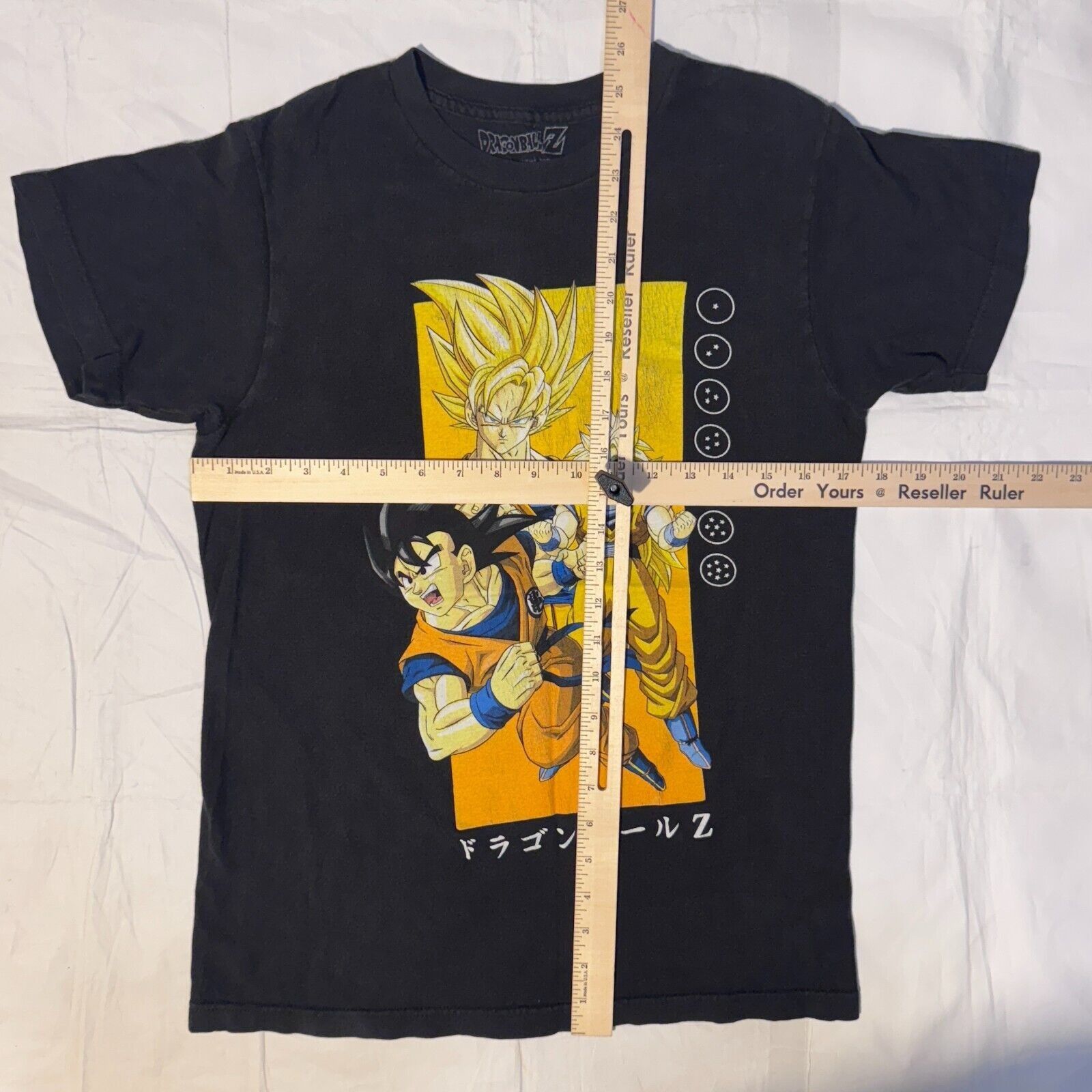 Other Dragon Ball Z Goku Super Saiyan 2 & 3 Black Anime Tshirt - M Size US M / EU 48-50 / 2 - 3 Thumbnail
