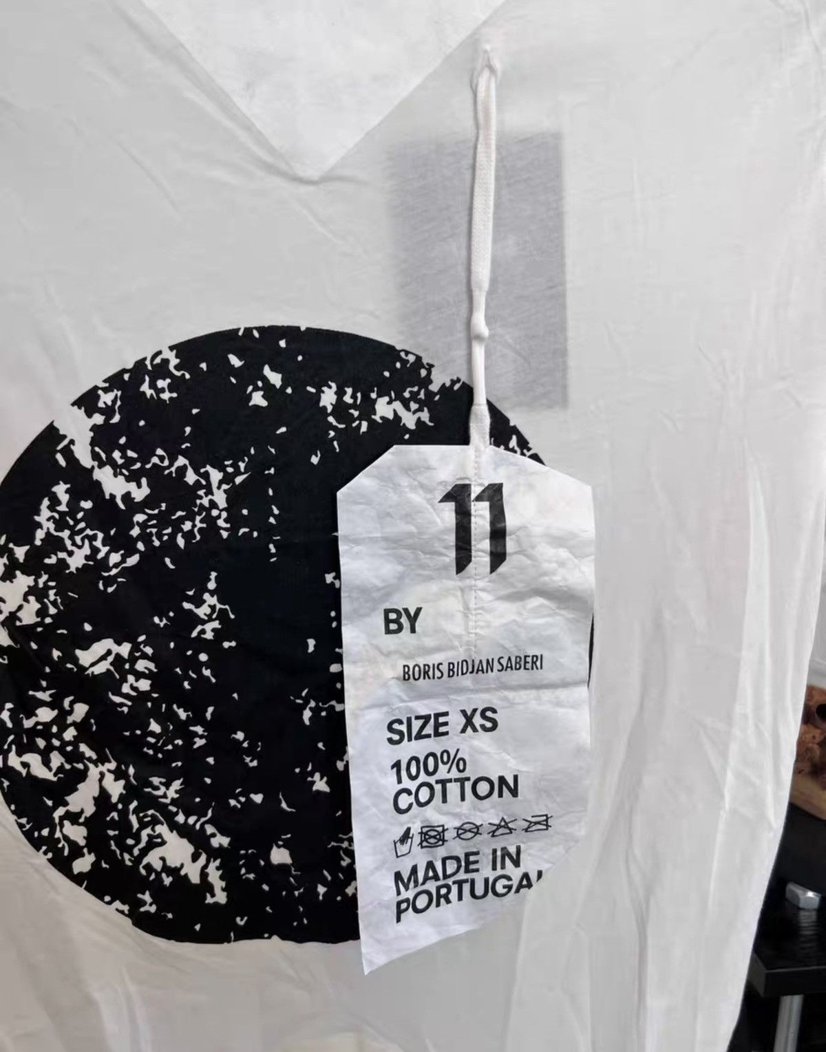 11 By Boris Bidjan Saberi 11ByBBS Screen-Print Cotton T-Shirt Size US XS / EU 42 / 0 - 3 Thumbnail