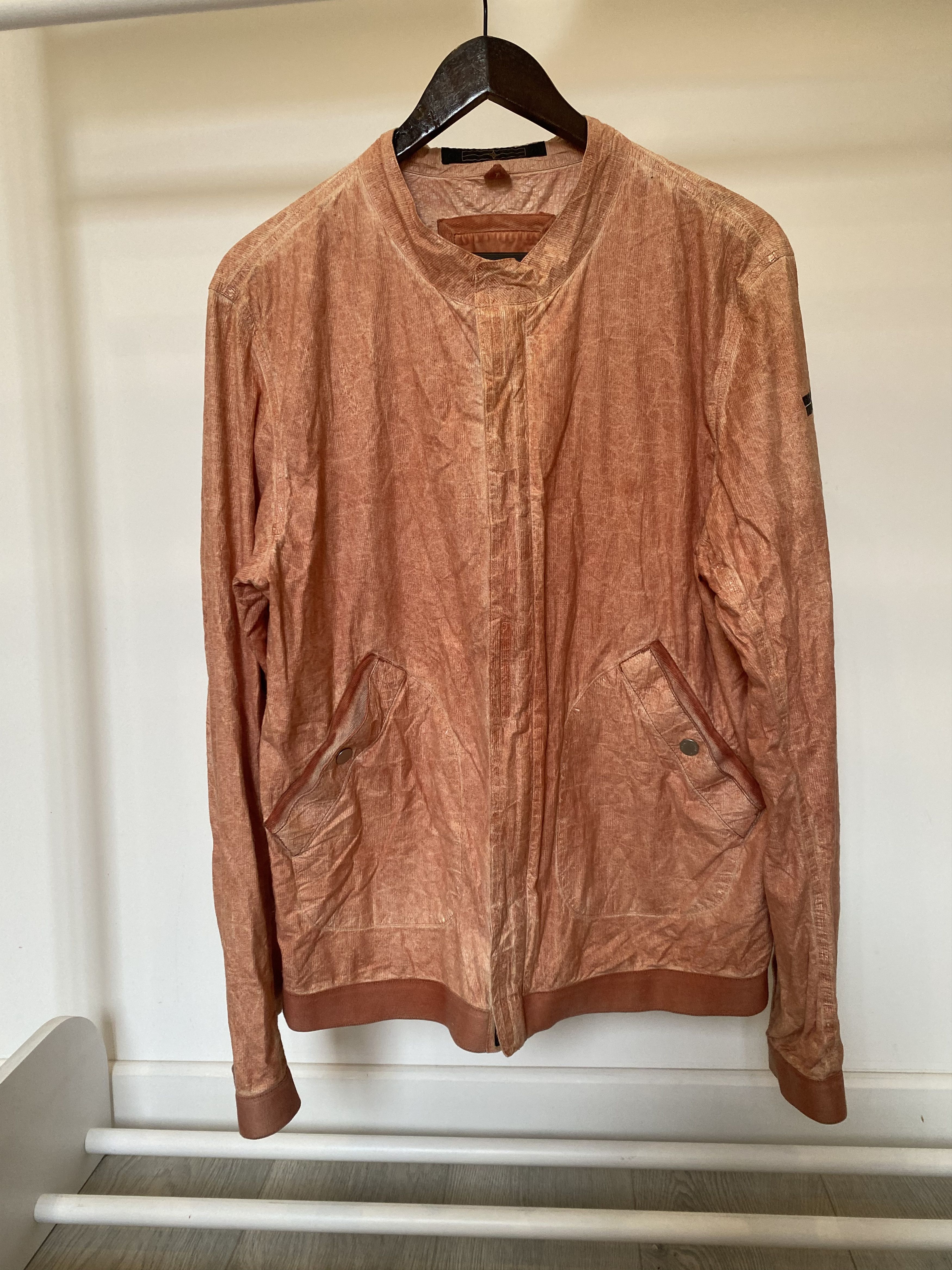 Stone Island Stone Island Denims S/S 2009 Vintage Tyvek Bomber Jacket Size US XL / EU 56 / 4 - 1 Thumbnail