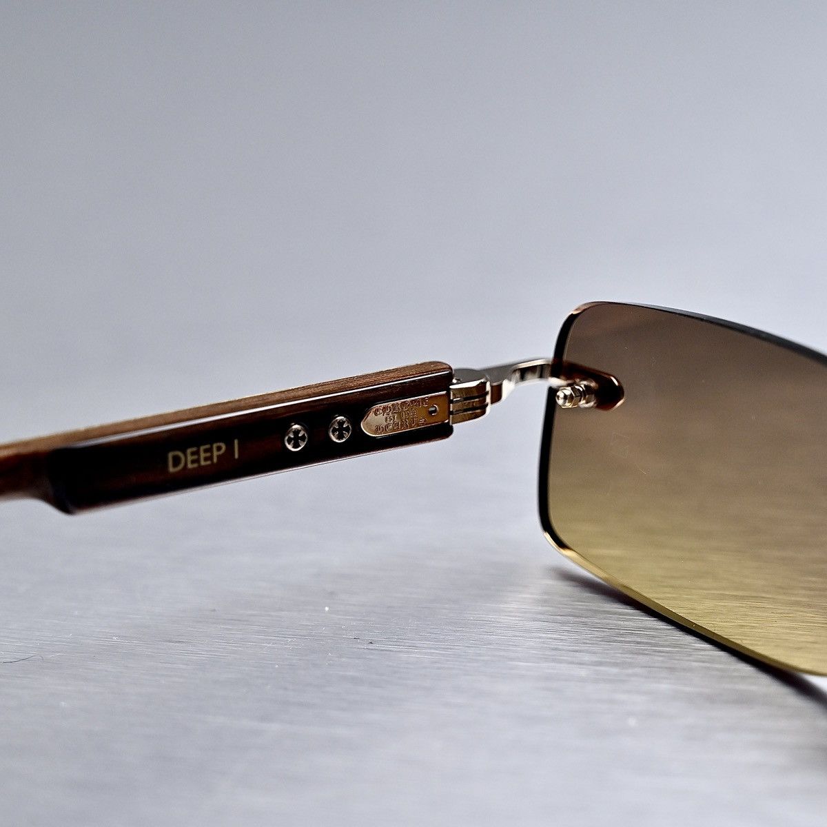 Chrome Hearts CHROME HEARTS DEEP I GLASSES Size ONE SIZE - 10 Thumbnail