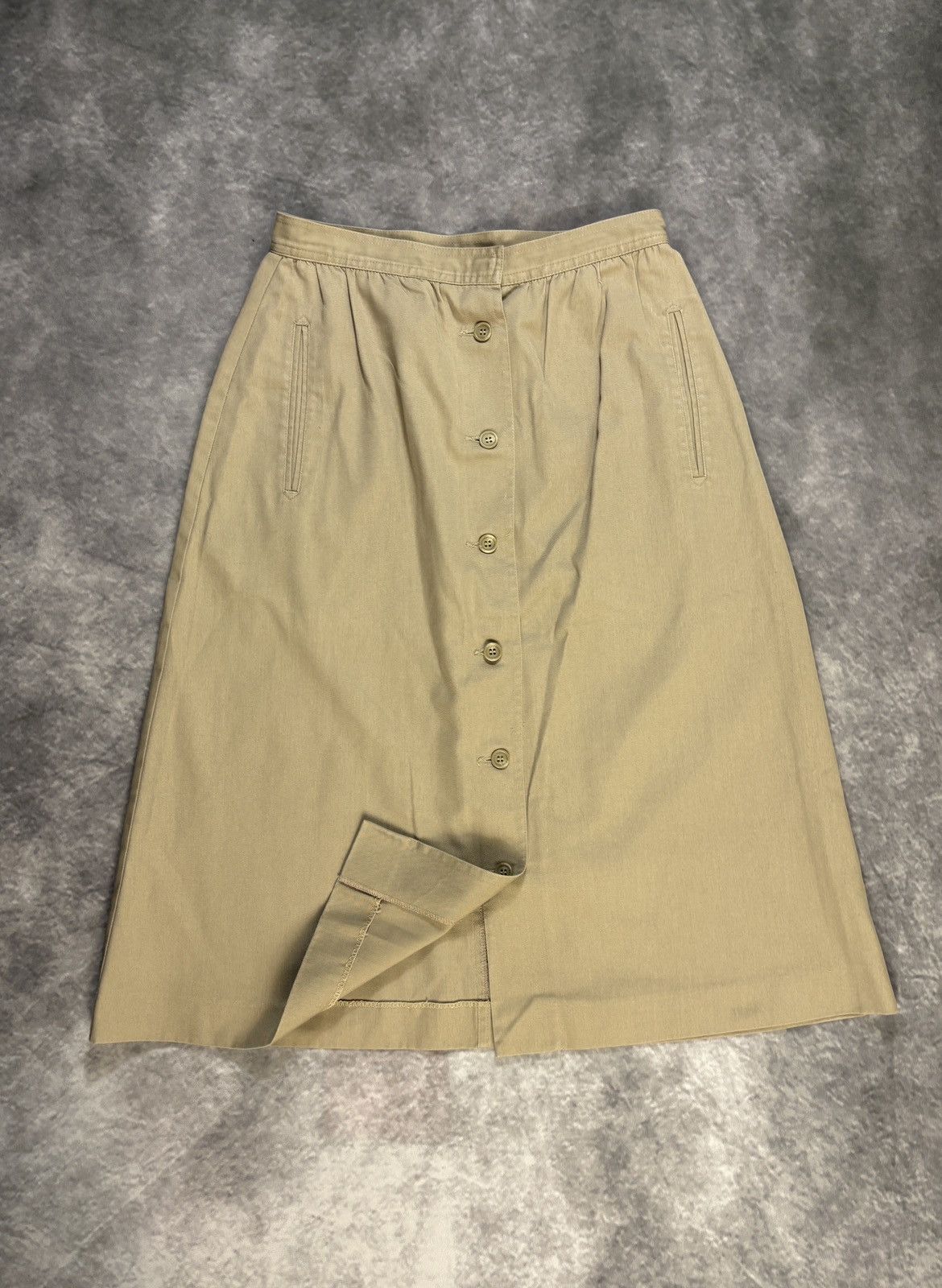 Other × Sears × Vintage 1990s Maxi Skirt Vintage Tabi International Cotton Long 90s Size 32" / US 10 / IT 46 - 2 Thumbnail