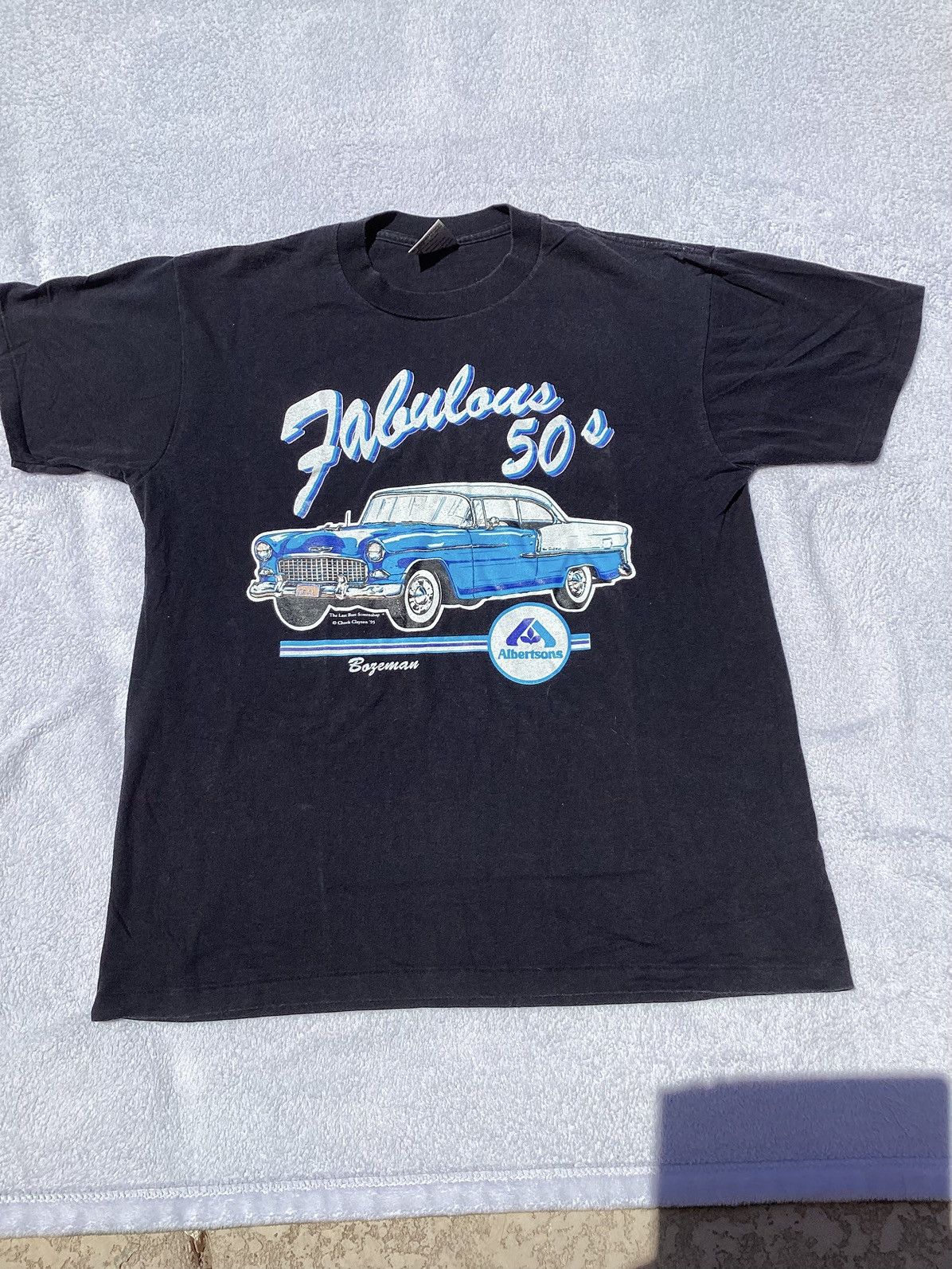 Other Vintage 95 fabulous 50s vehicles Albertson’s grocery tshirt Size US L / EU 52-54 / 3 - 1 Thumbnail