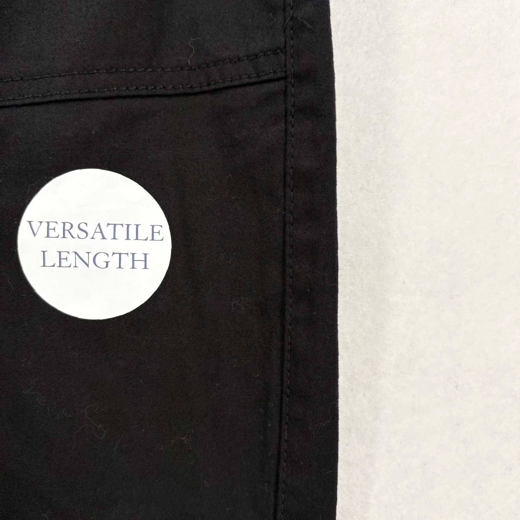 Croft & Barrow Croft & Barrow Pants Womens 14 Black Straight Mid Rise Comfort Waist Stretch NWT Size 36" / US 14 / IT 50 - 4 Thumbnail