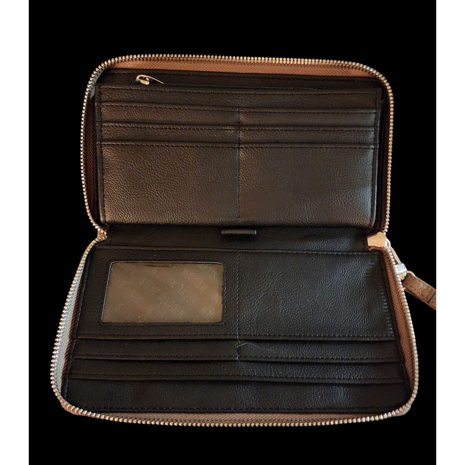 Steve Madden Steve Madden BSTACKED wallet wristlet clutch color mushroom Size ONE SIZE - 3 Thumbnail