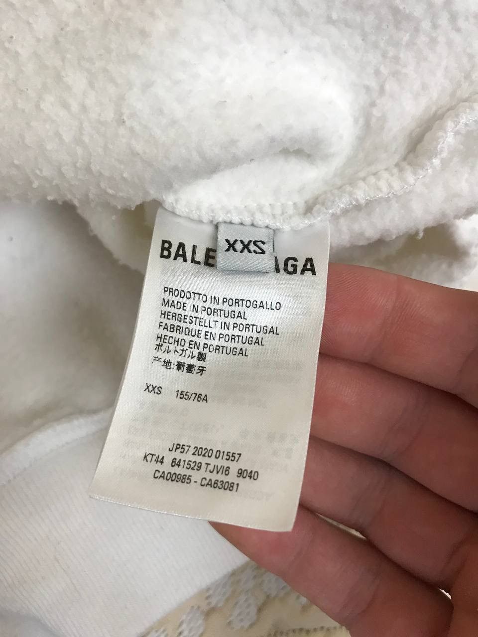 Balenciaga 🔥 Balenciaga Languages Logo Oversized Hoodie Pullover Size US XXS / EU 40 - 5 Thumbnail