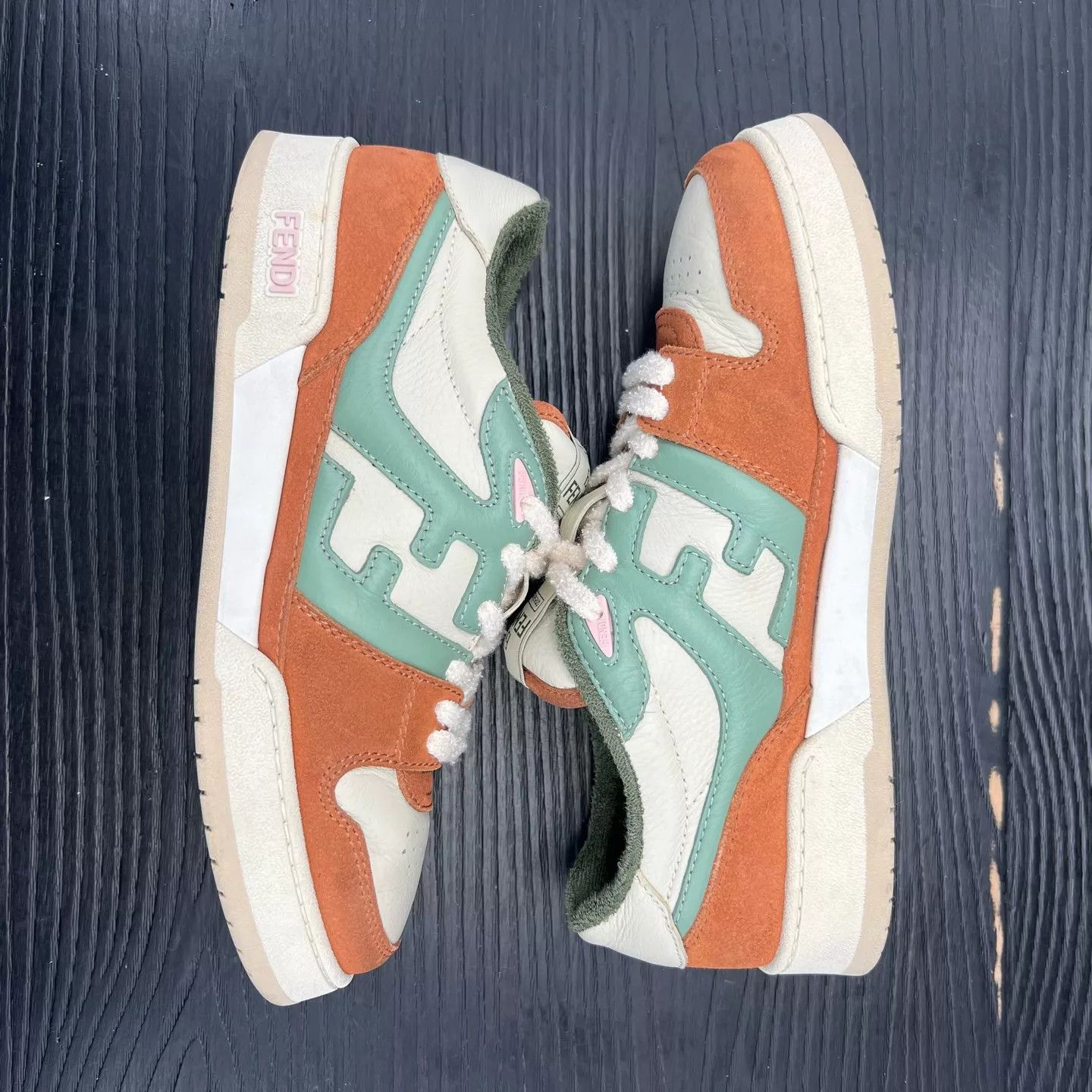 Fendi Fendi Match Orange & Green 41 Size US 8 / EU 41 - 4 Thumbnail