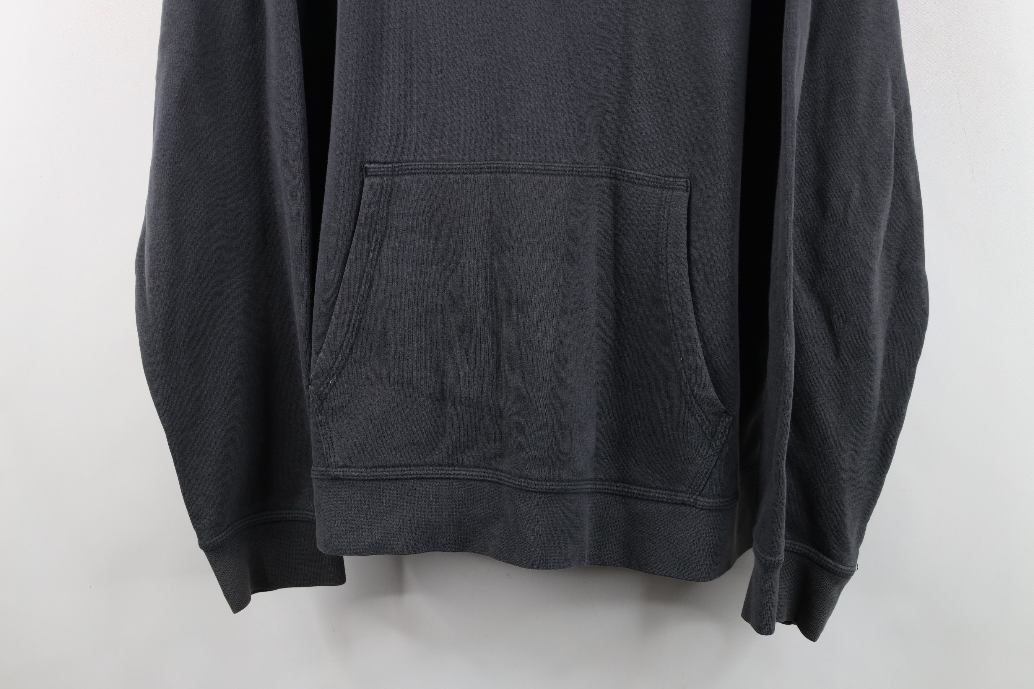 Nike Vintage Nike Spell Out Block Letter Hoodie Sweatshirt Gray Size US XL / EU 56 / 4 - 3 Thumbnail