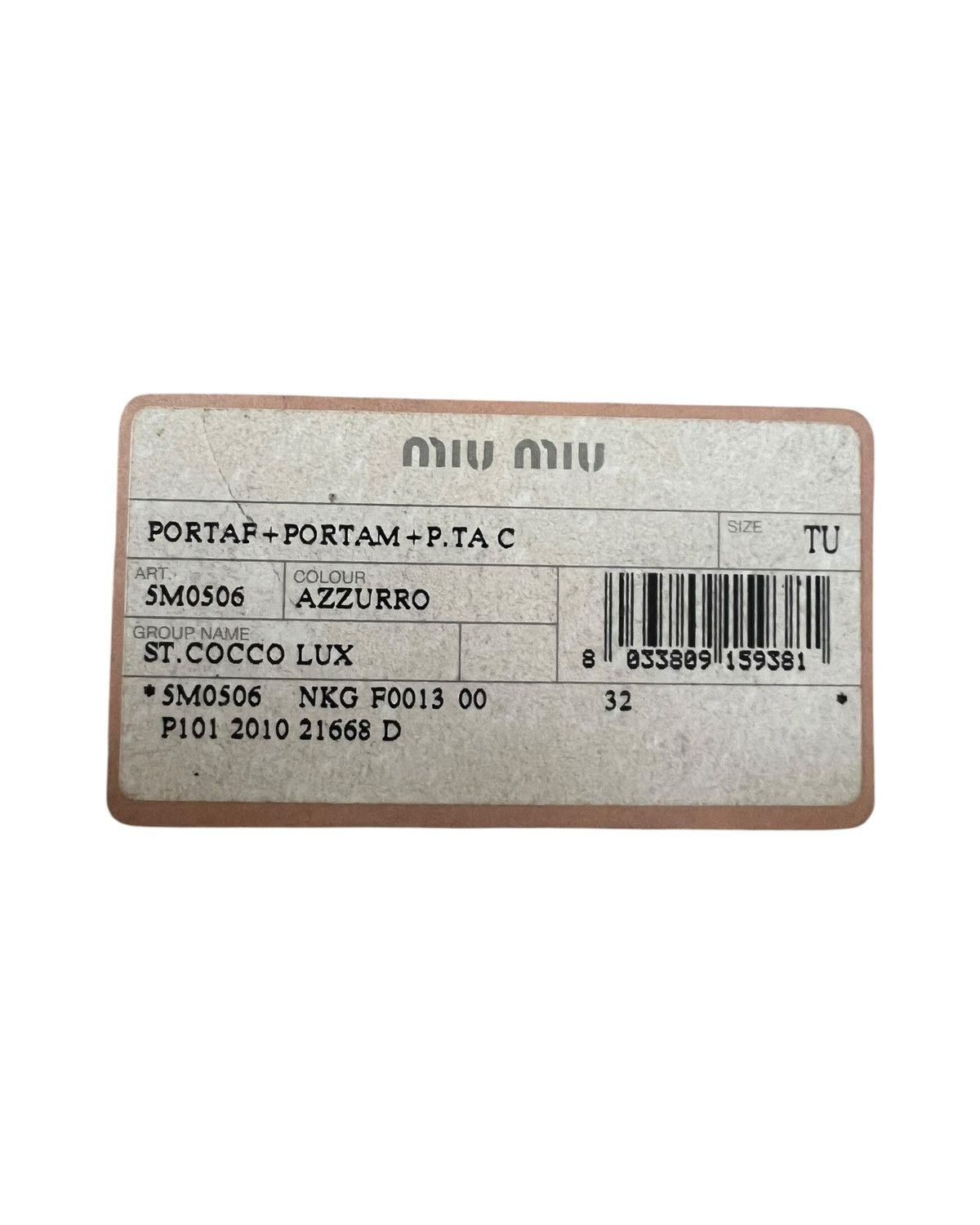 Miu Miu Miu miu wallet Size ONE SIZE - 9 Thumbnail