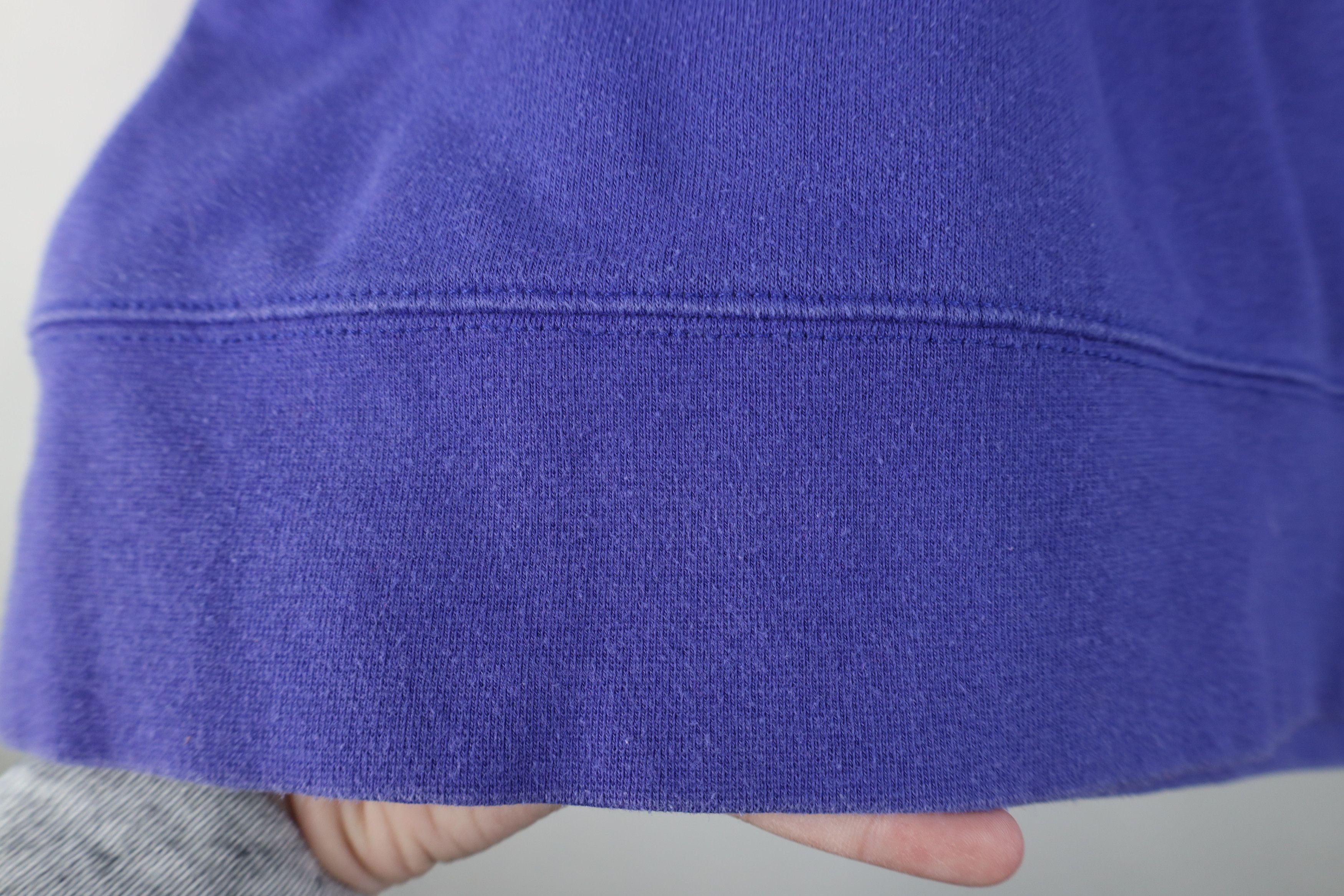 The North Face Vintage The North Face Spell Out Big Logo Hoodie Purple Size US M / EU 48-50 / 2 - 10 Thumbnail