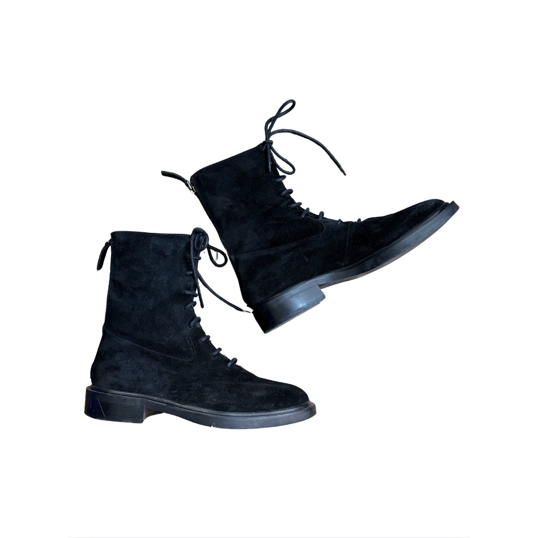 Other A.Emery Daijah 50MM Leather Black Boots GUC $740 sz 37 Size US 7 / IT 37 - 6 Thumbnail