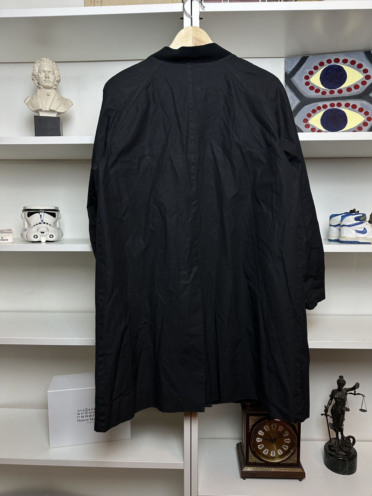 Cos Cos long navy boxy trench coat Size M / US 6-8 / IT 42-44 - 5 Thumbnail