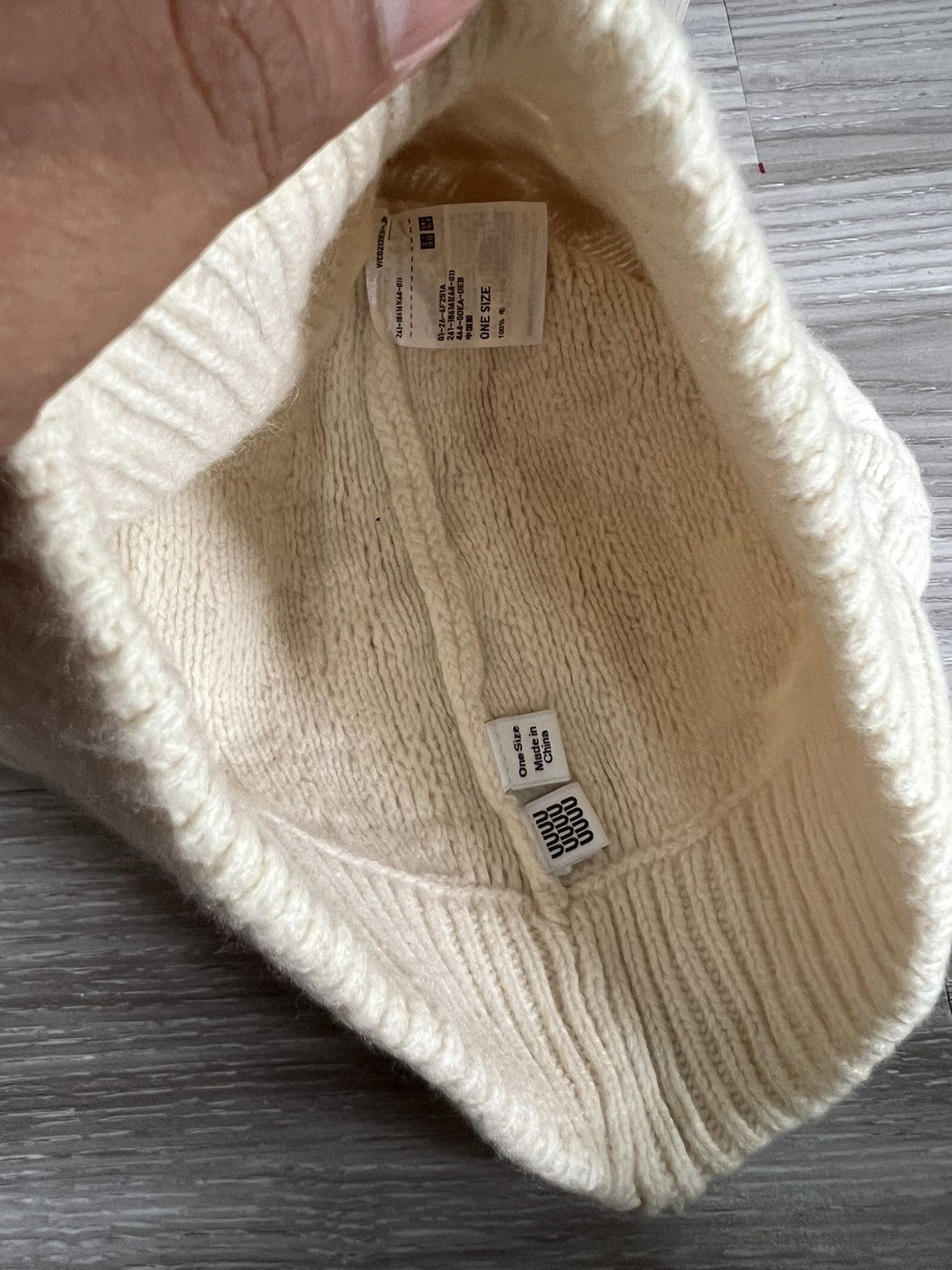 Lemaire × Uniqlo Uniqlo Lemaire Beanie Hats Size ONE SIZE - 6 Thumbnail