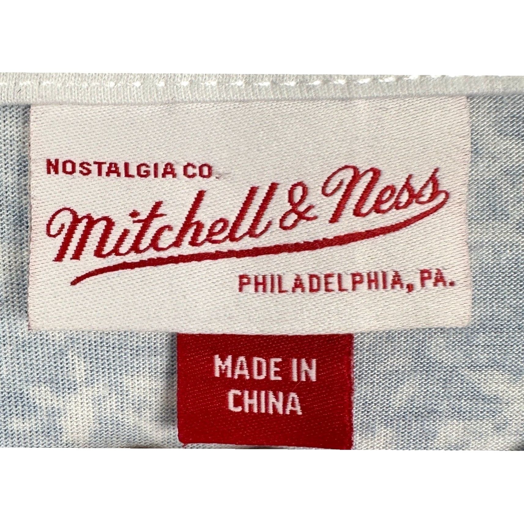 Mitchell & Ness VINTAGE New York Giants Mitchell Ness T-Shirt Mens S White Throwbacks Graphic Tee Size US S / EU 44-46 / 1 - 4 Thumbnail