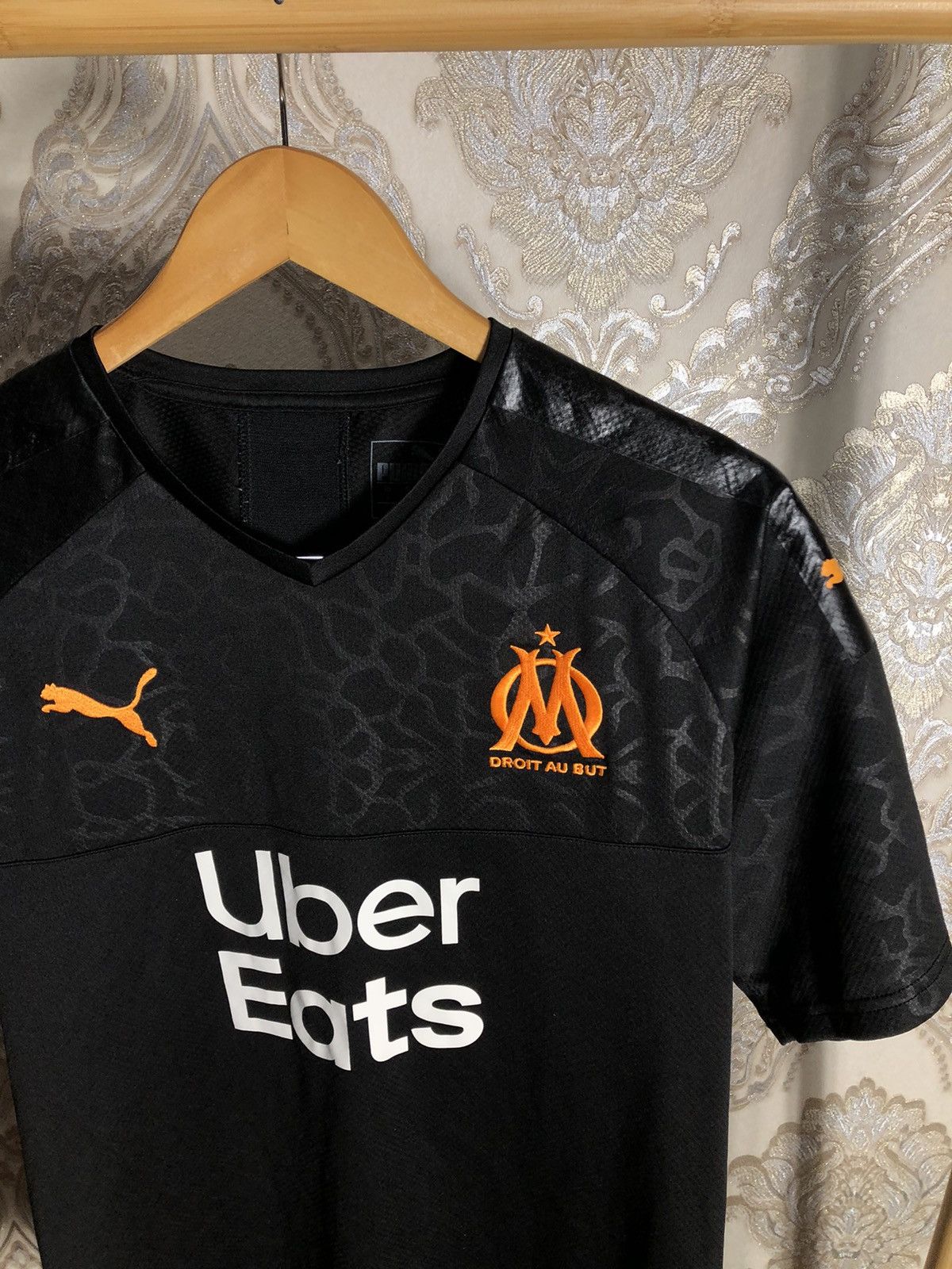 Puma VINTAGE PUMA FC OLYMPIQUE MARSEILLE FRANCE SOCCER JERSEY Y2K Size US L / EU 52-54 / 3 - 2 Thumbnail