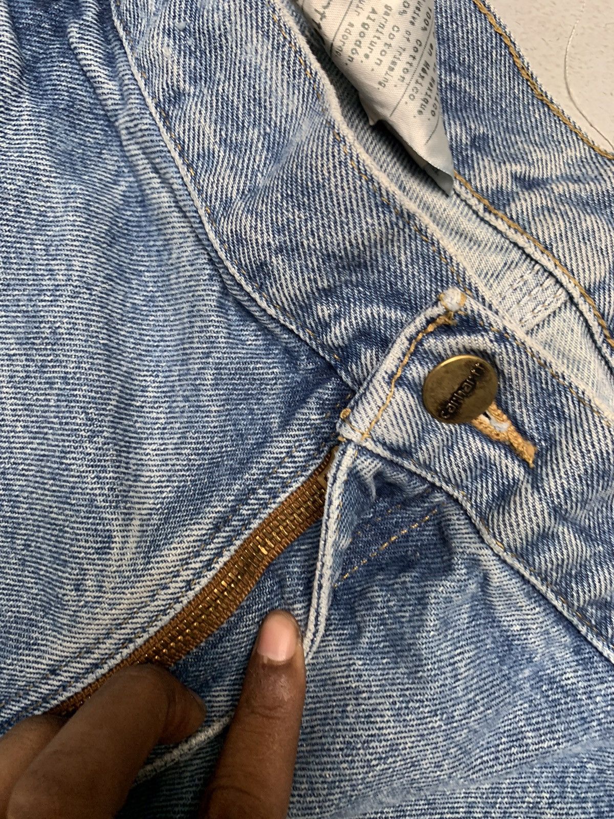 Carhartt Vintage carhartt double knee denim Size US 42 / EU 58 - 4 Thumbnail