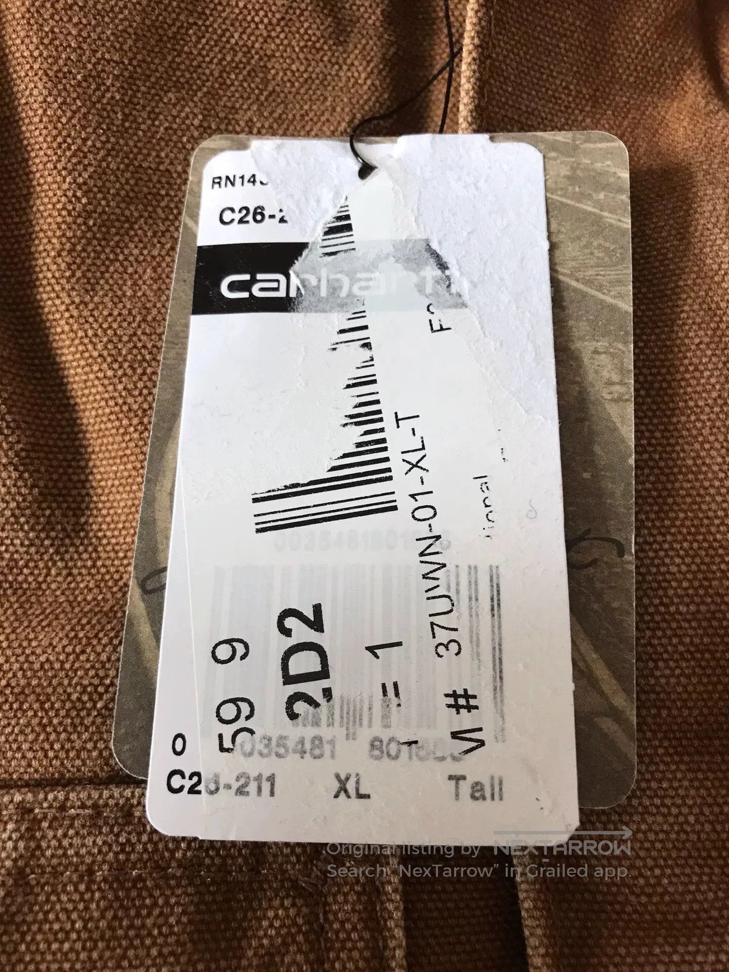Carhartt Carhartt C26 Classic Brown XL. Size US XL / EU 56 / 4 - 8 Thumbnail
