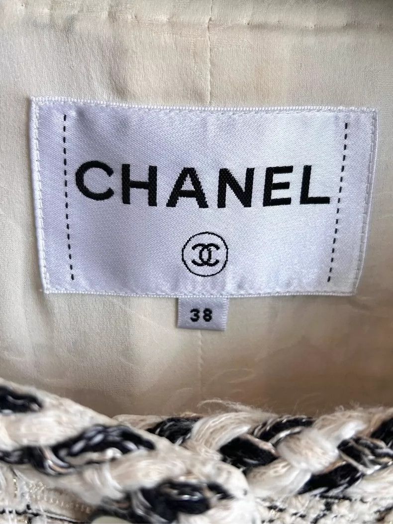 Chanel Chanel Waterfall series white tassel jacket Size XS / US 0-2 / IT 36-38 - 4 Thumbnail